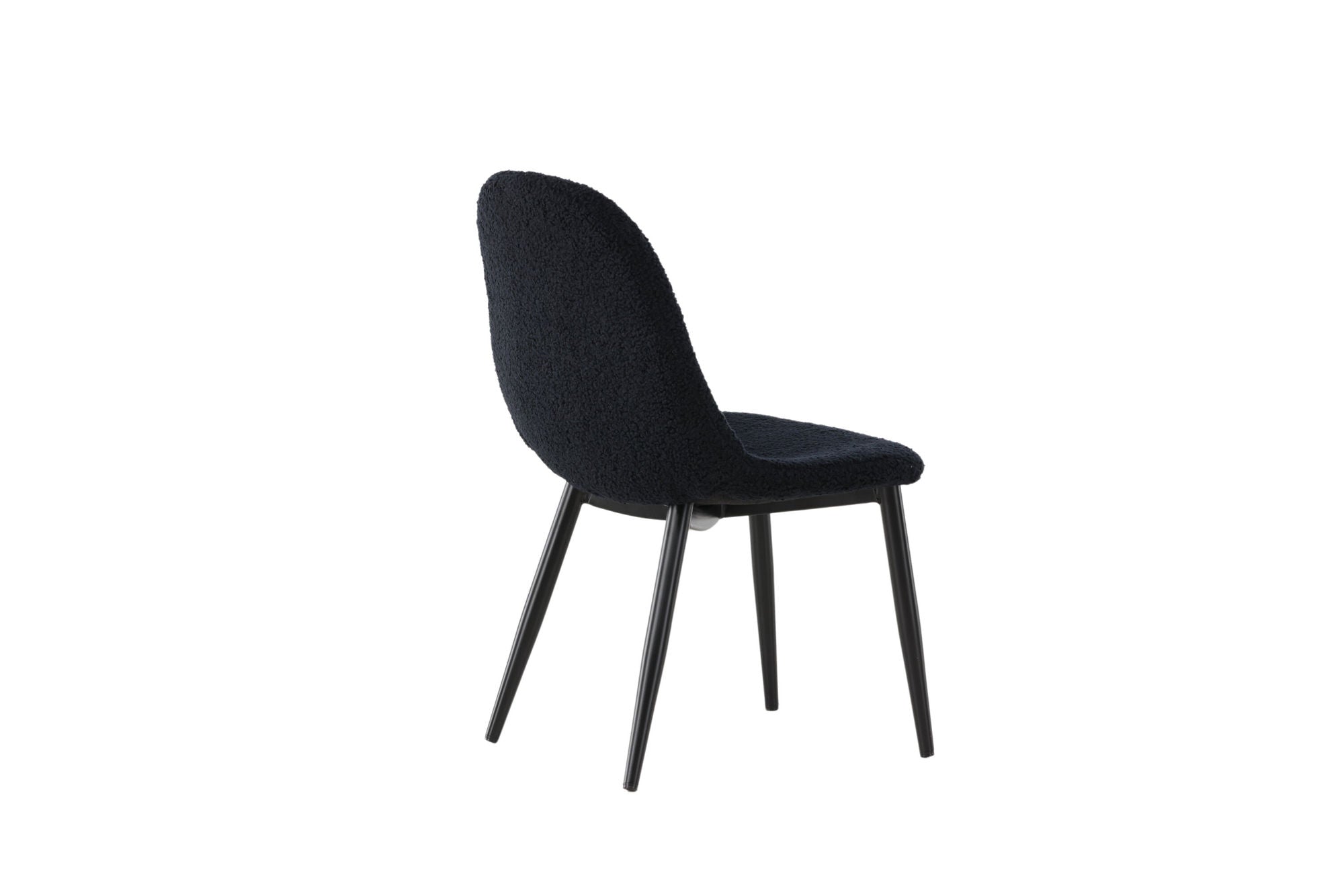 Venture Home Polar Kids Dining chair 2-pack - Black / Teddy FSC 100%