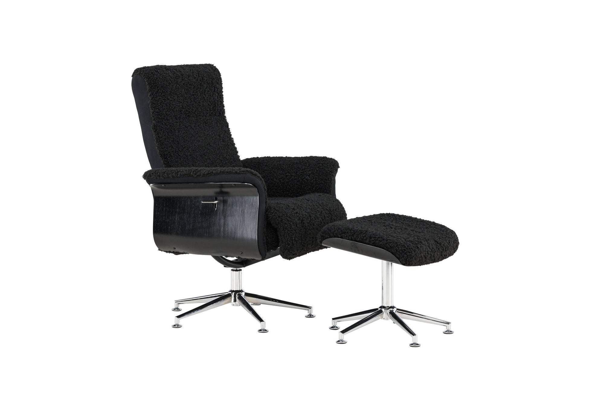 Venture Home Hagön Lounge stol - Dark Grey/Black