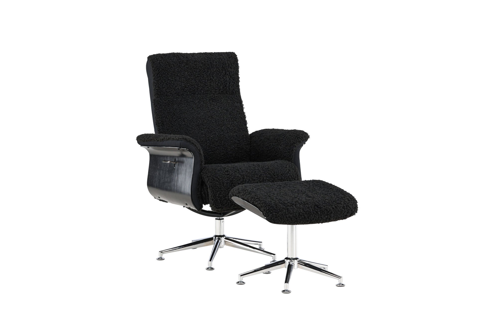 Venture Home Hagön Lounge stol - Dark Grey/Black