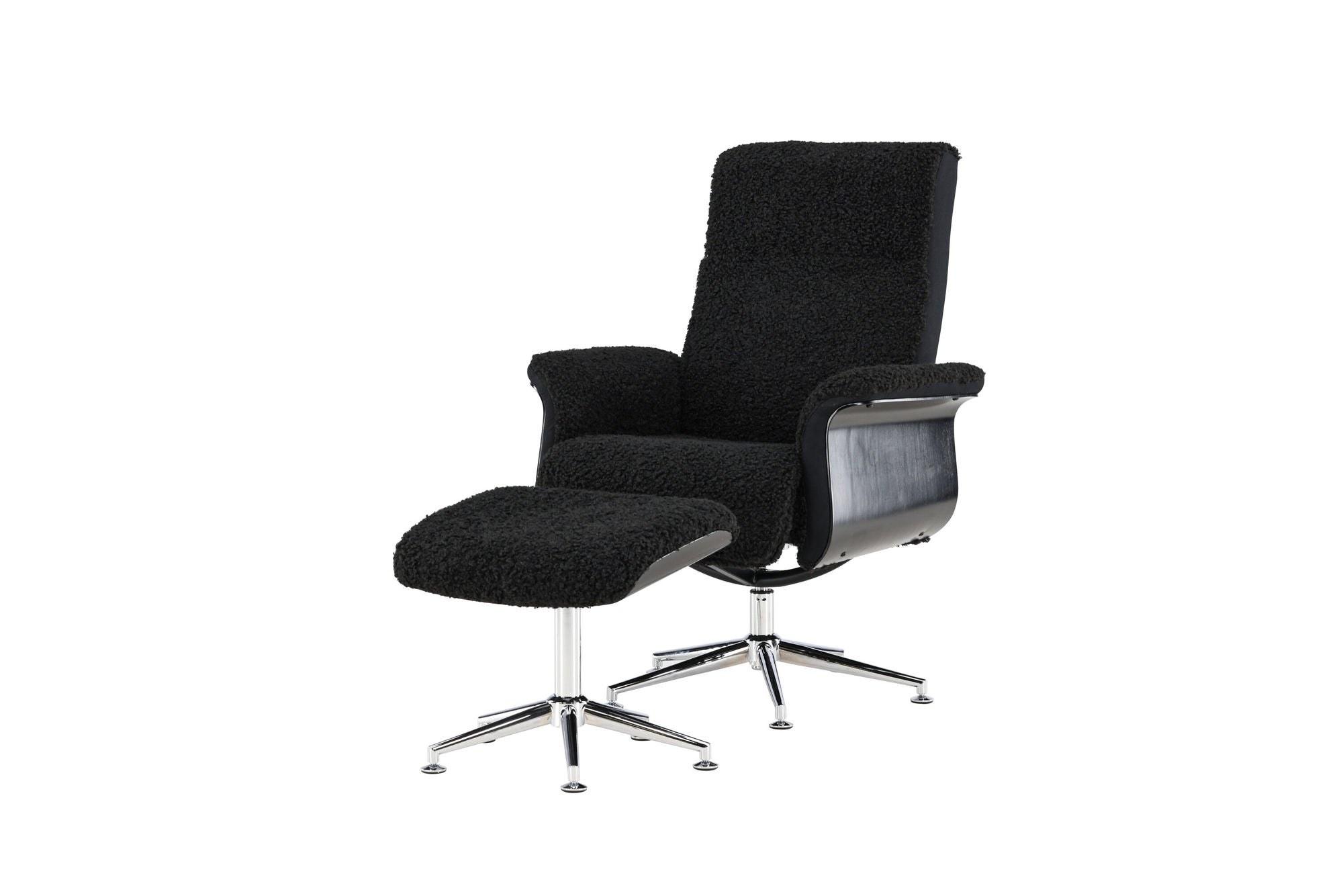 Venture Home Hagön Lounge stol - Dark Grey/Black