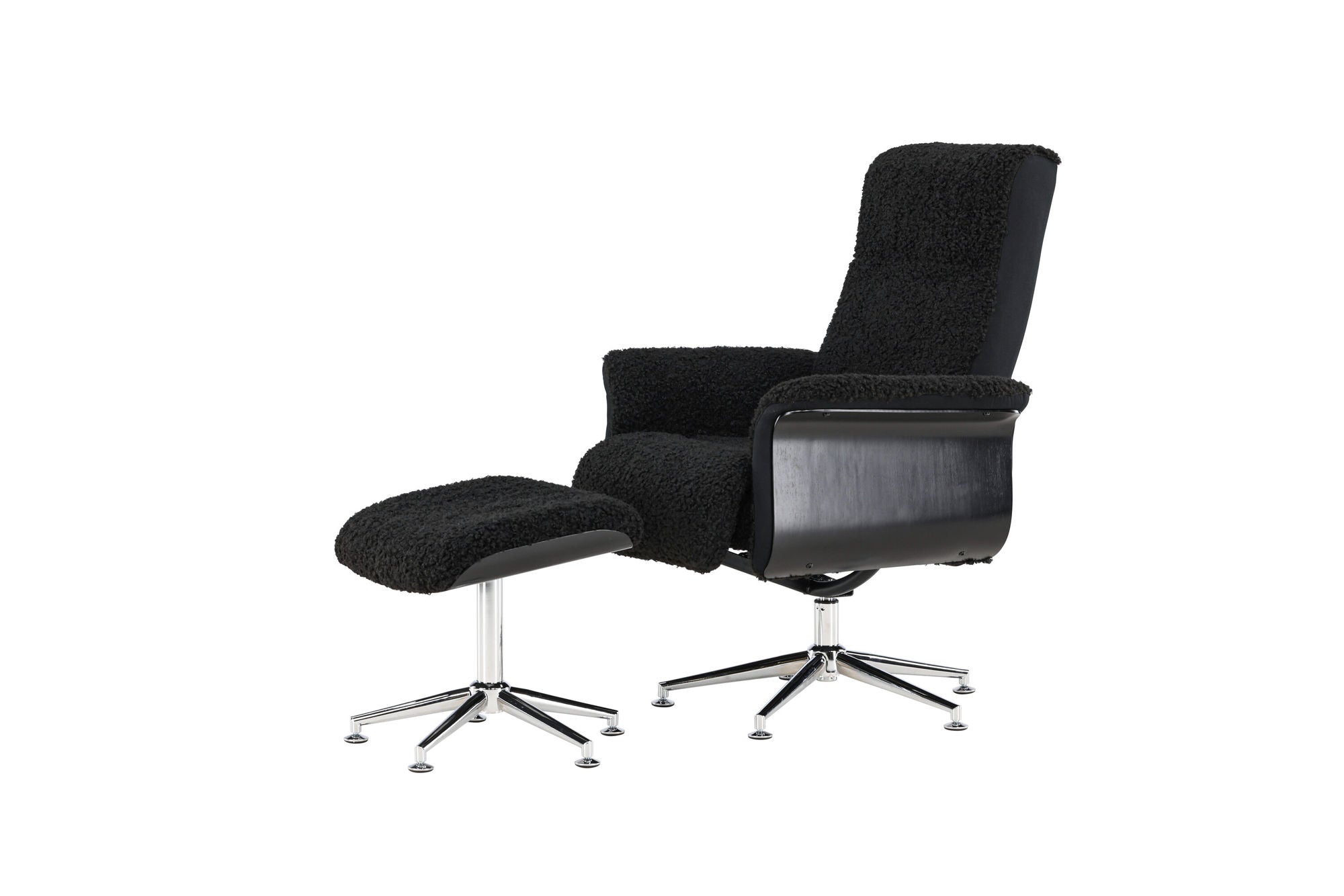 Venture Home Hagön Lounge stol - Dark Grey/Black