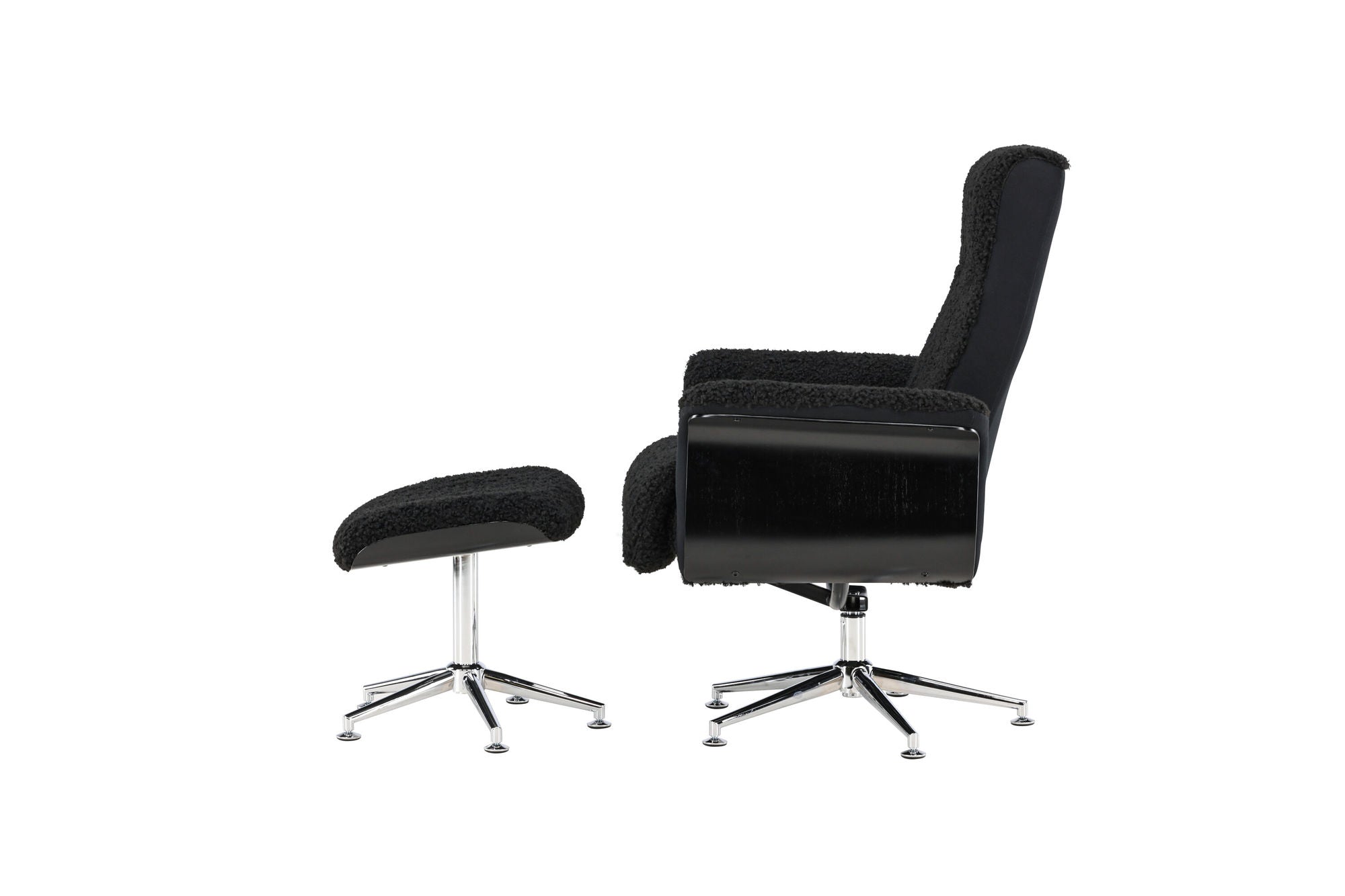 Venture Home Hagön Lounge stol - Dark Grey/Black