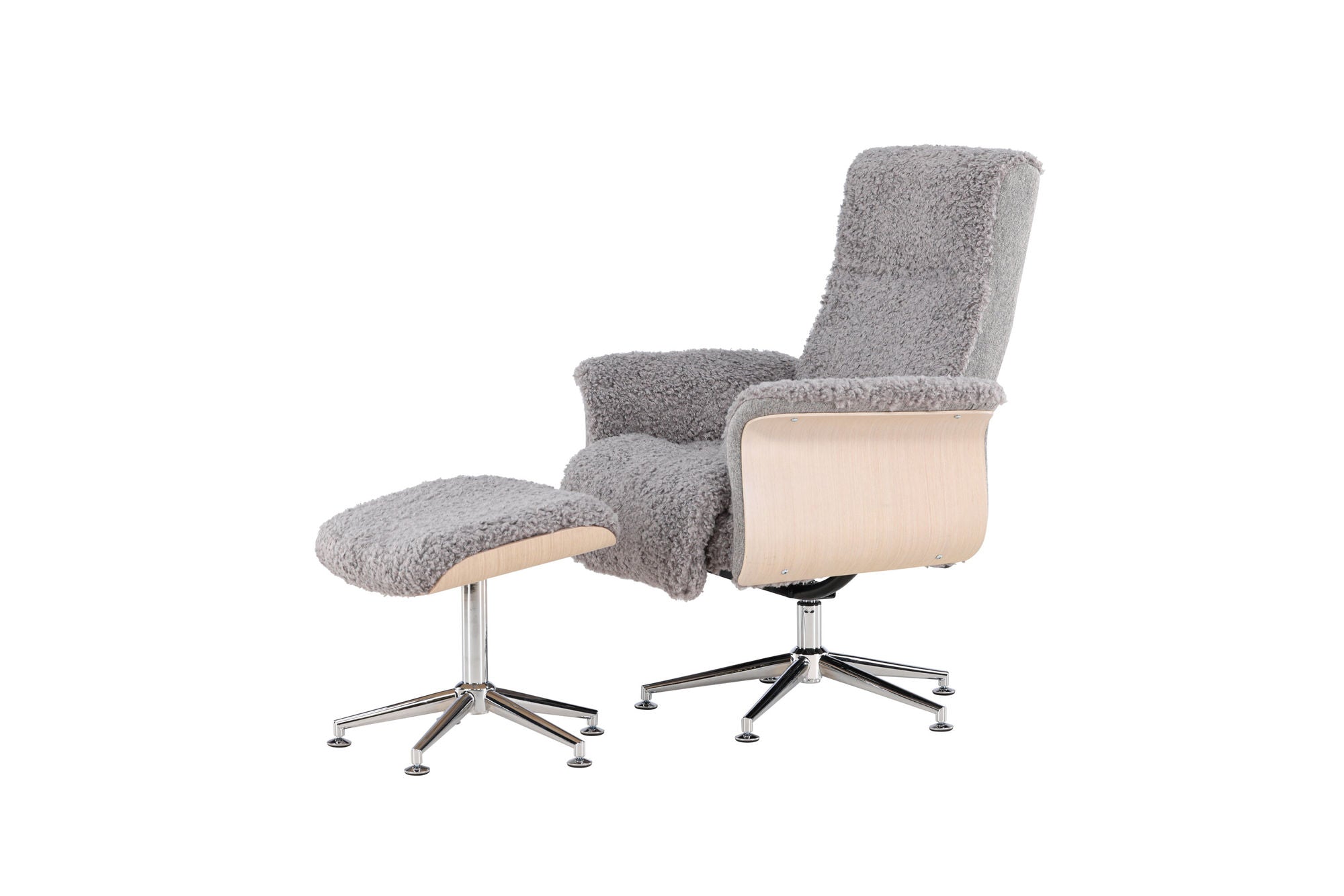 Venture Home Hagön Lounge stol - Grey/Whitewash
