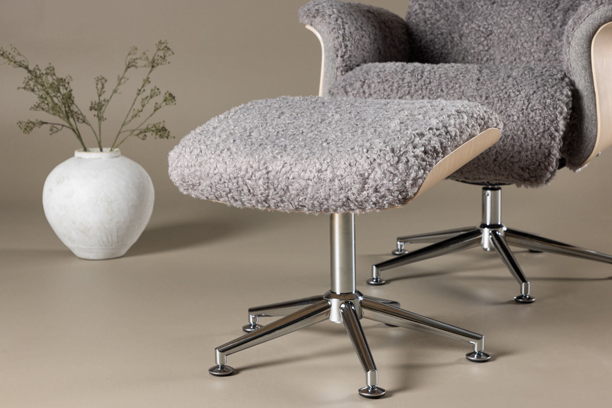 Venture Home Hagön Lounge stol - Grey/Whitewash