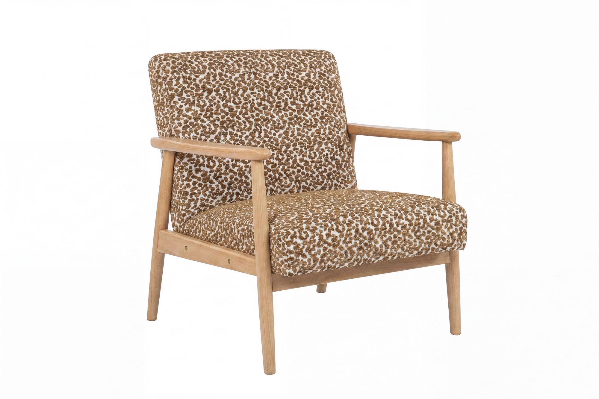 Venture Home Runbert Accent stol - Nature / Brown Fabric
