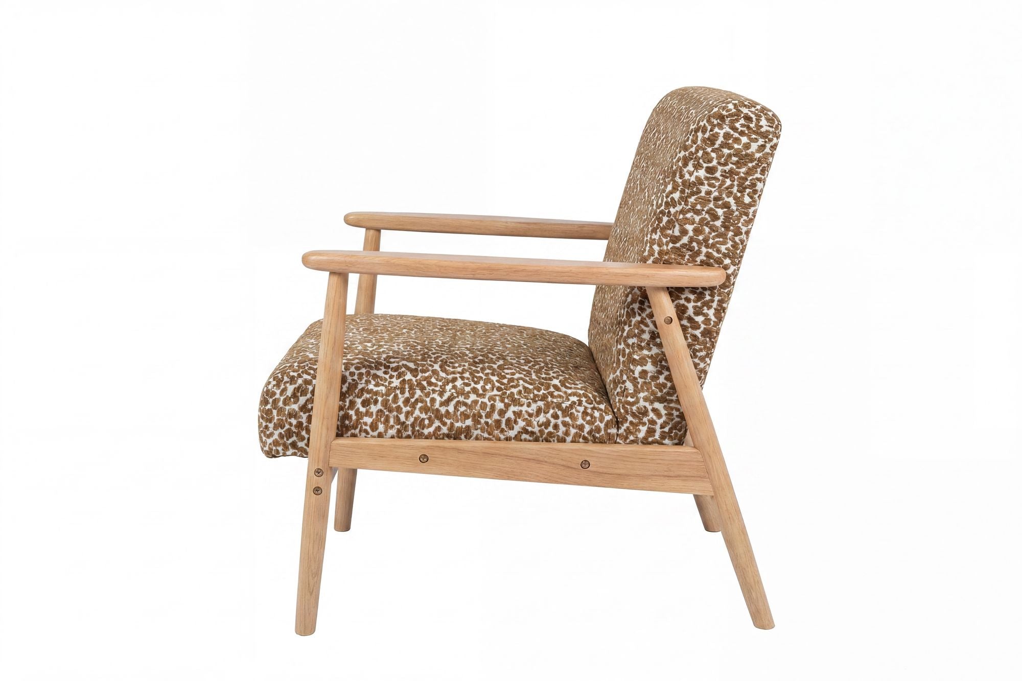 Venture Home Runbert Accent stol - Nature / Brown Fabric