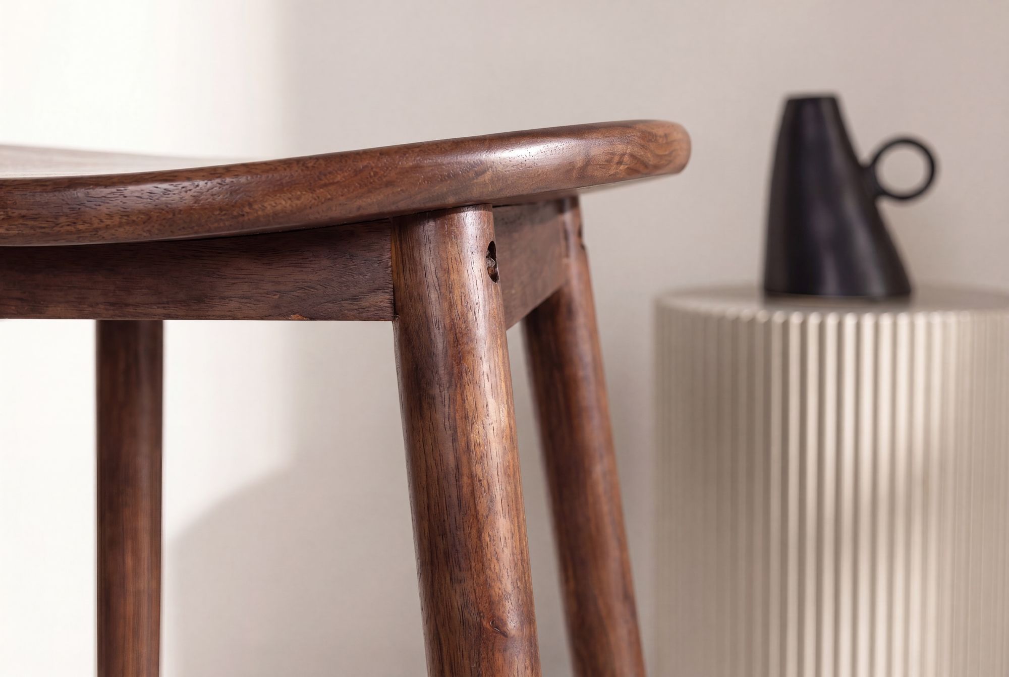Vind Orust Bar stol - Rubberwood / Mocca