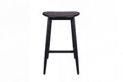 Vind Orust Bar stol - Rubberwood / Black