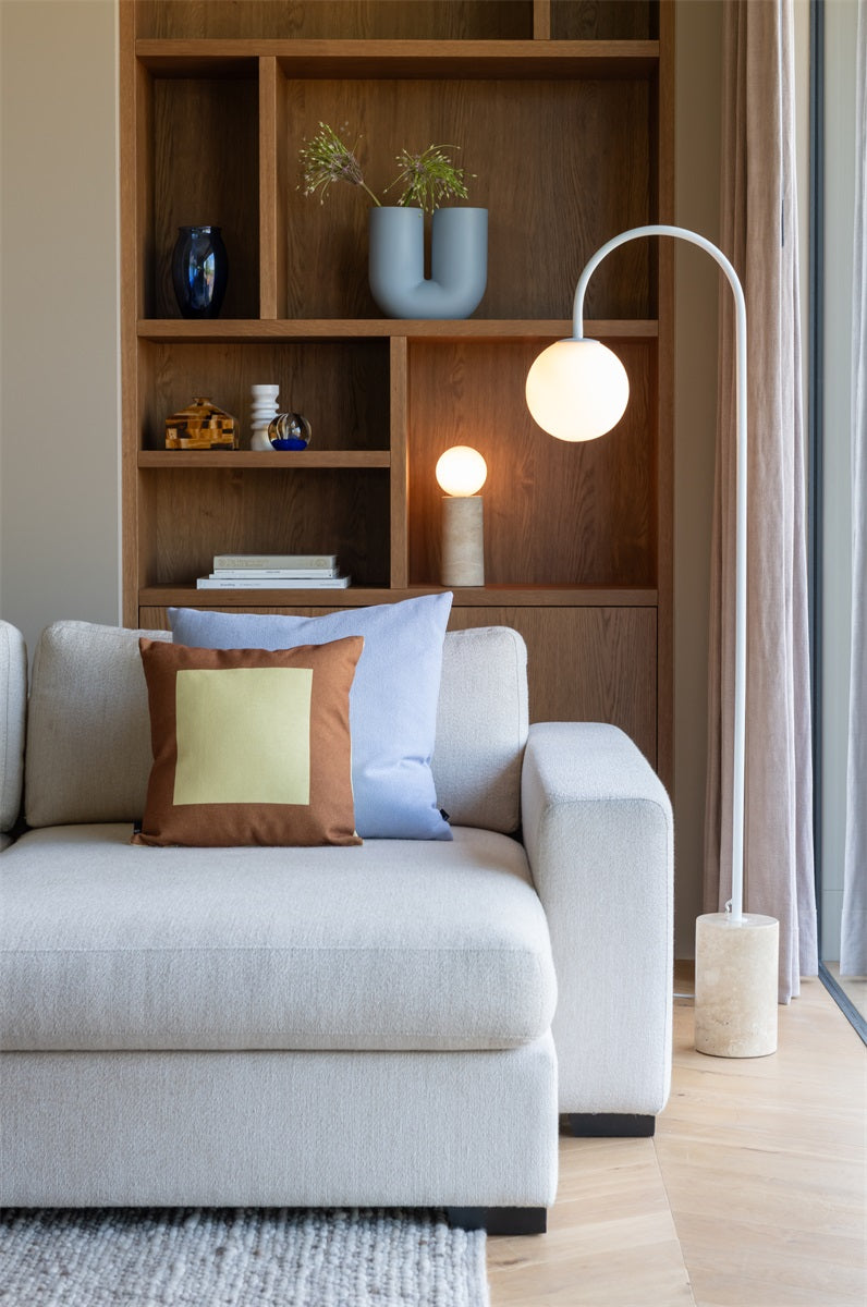 Tivoli h.160cm, Hvid, Gulv lampe
