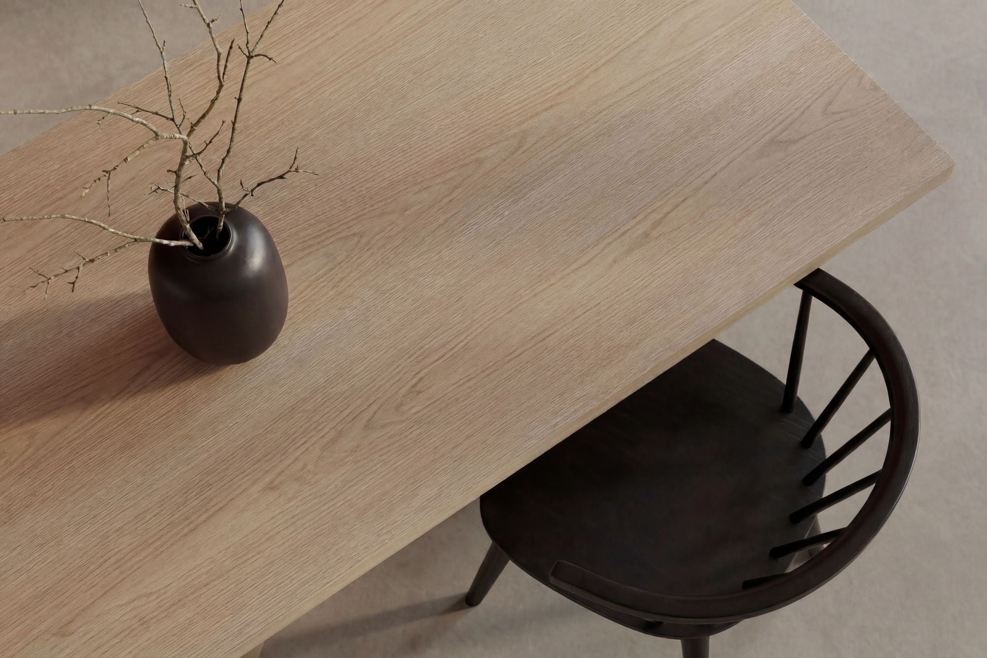 Venture Home Lillehammer spisebord - Nature / Nature MDF w 3d-paper