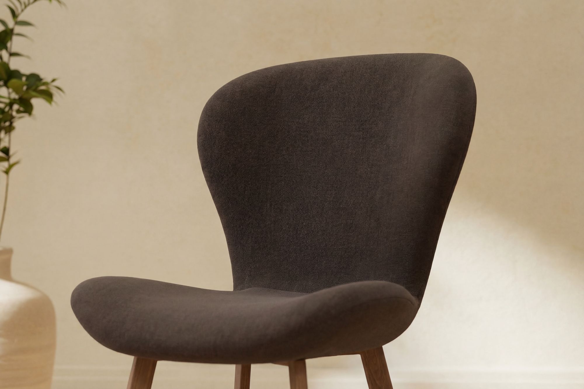 Venture Home Lilja Spisebordsstol - 2-pack - Mocca / Brown Linen