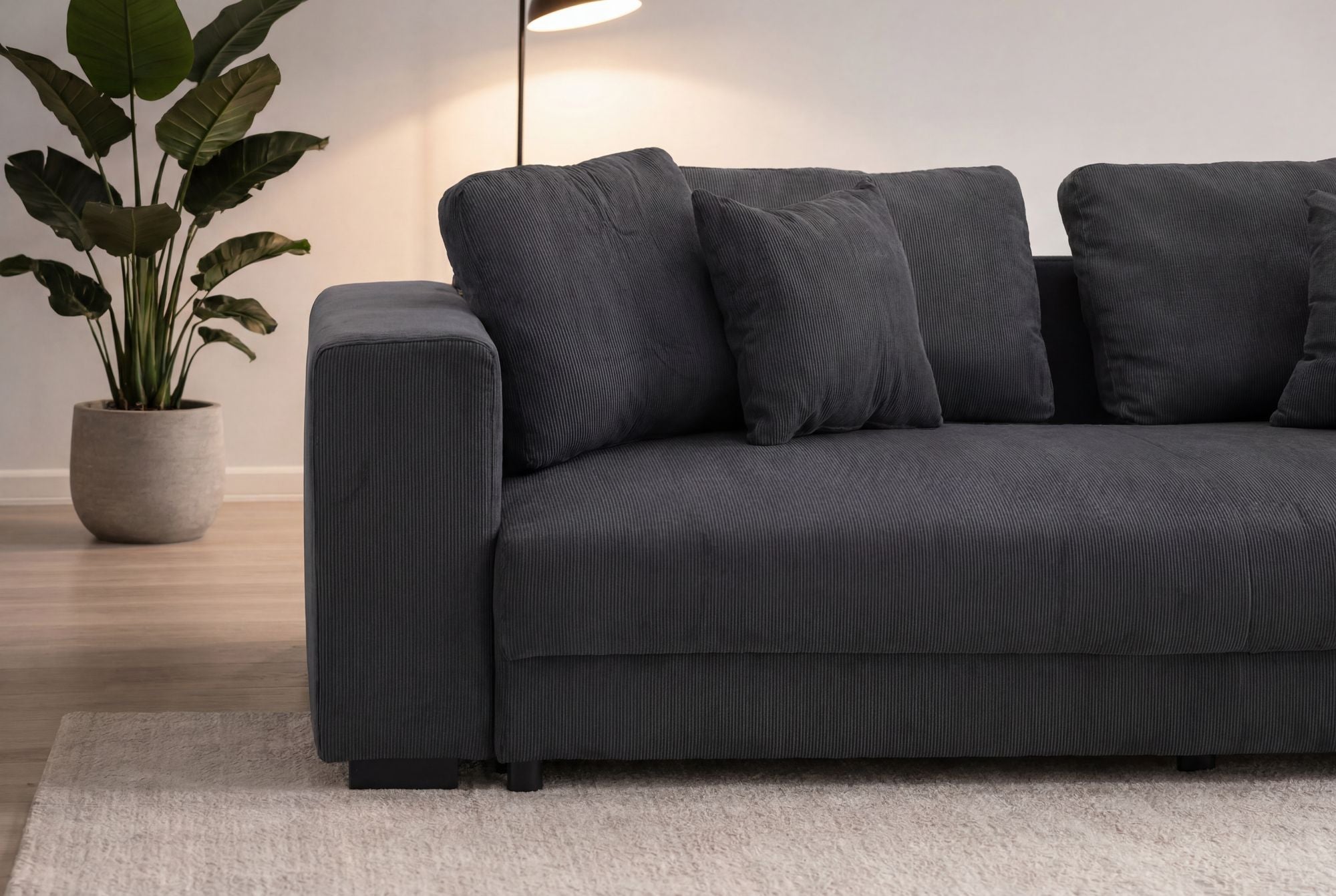 Venture Home Bellman Sofa Bed Sofa - / Grey corduroy