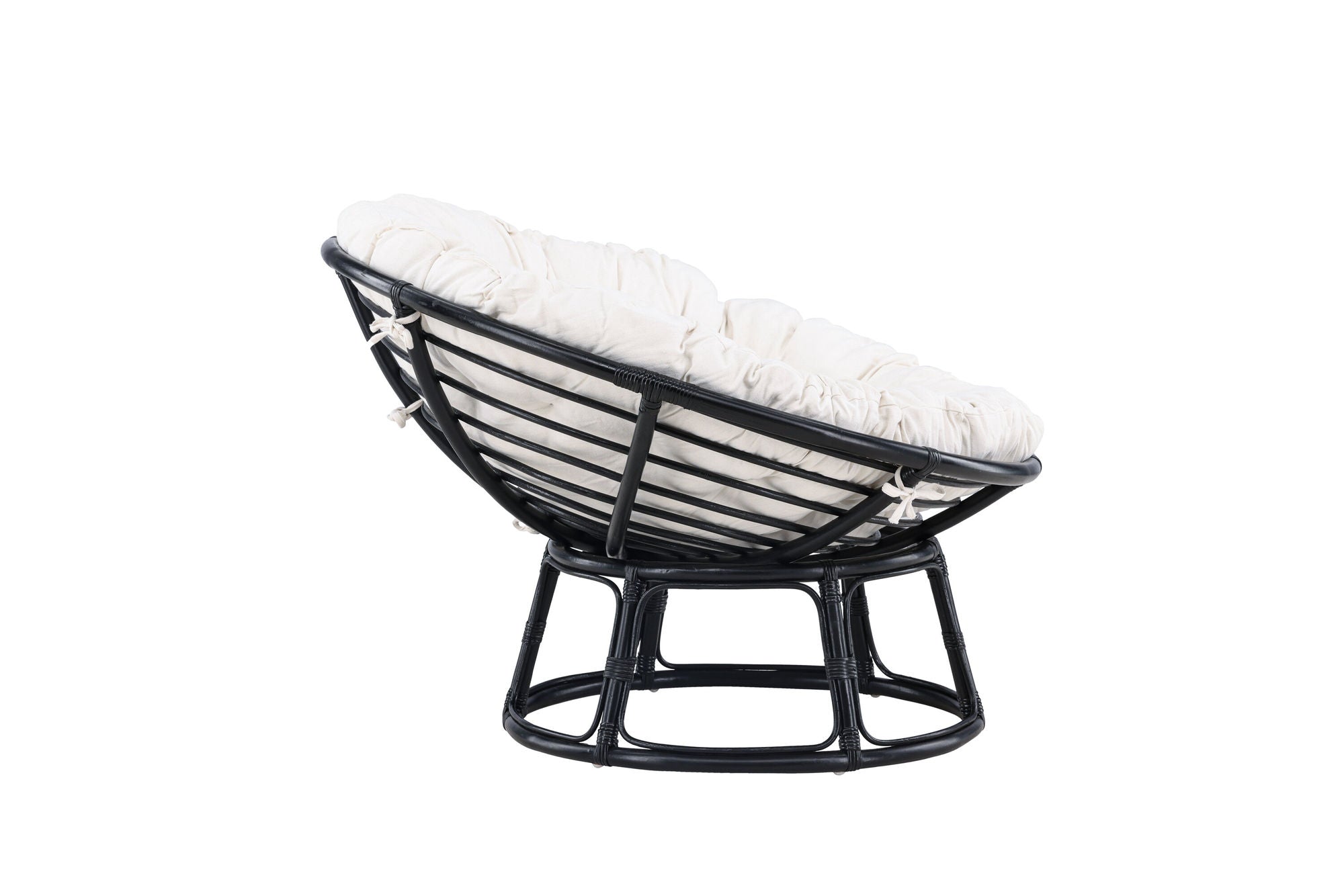 Venture Home Bonnie Loungechair - Black / Offwhite Polyester - Ersätter 7184-100
