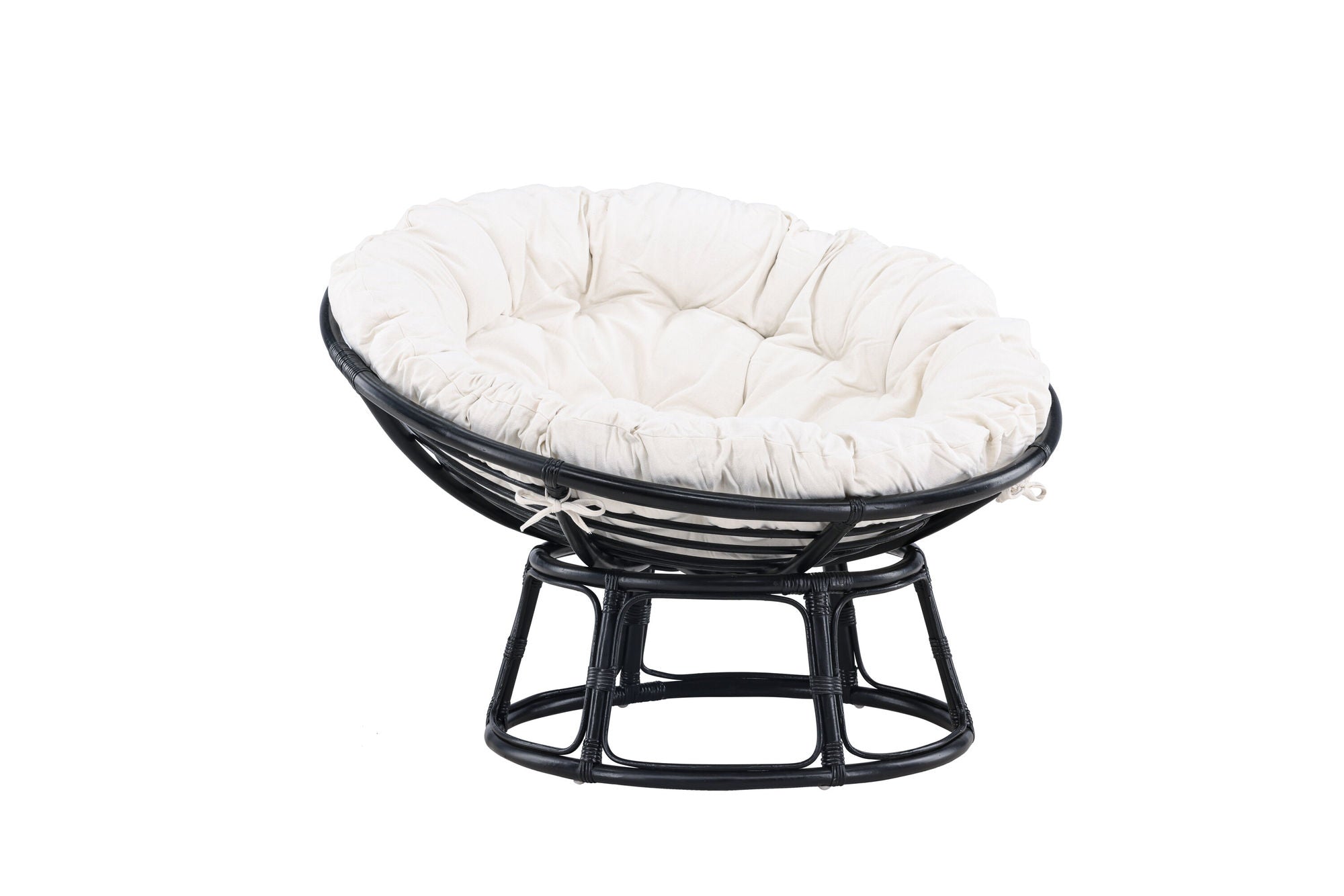 Venture Home Bonnie Loungechair - Black / Offwhite Polyester - Ersätter 7184-100