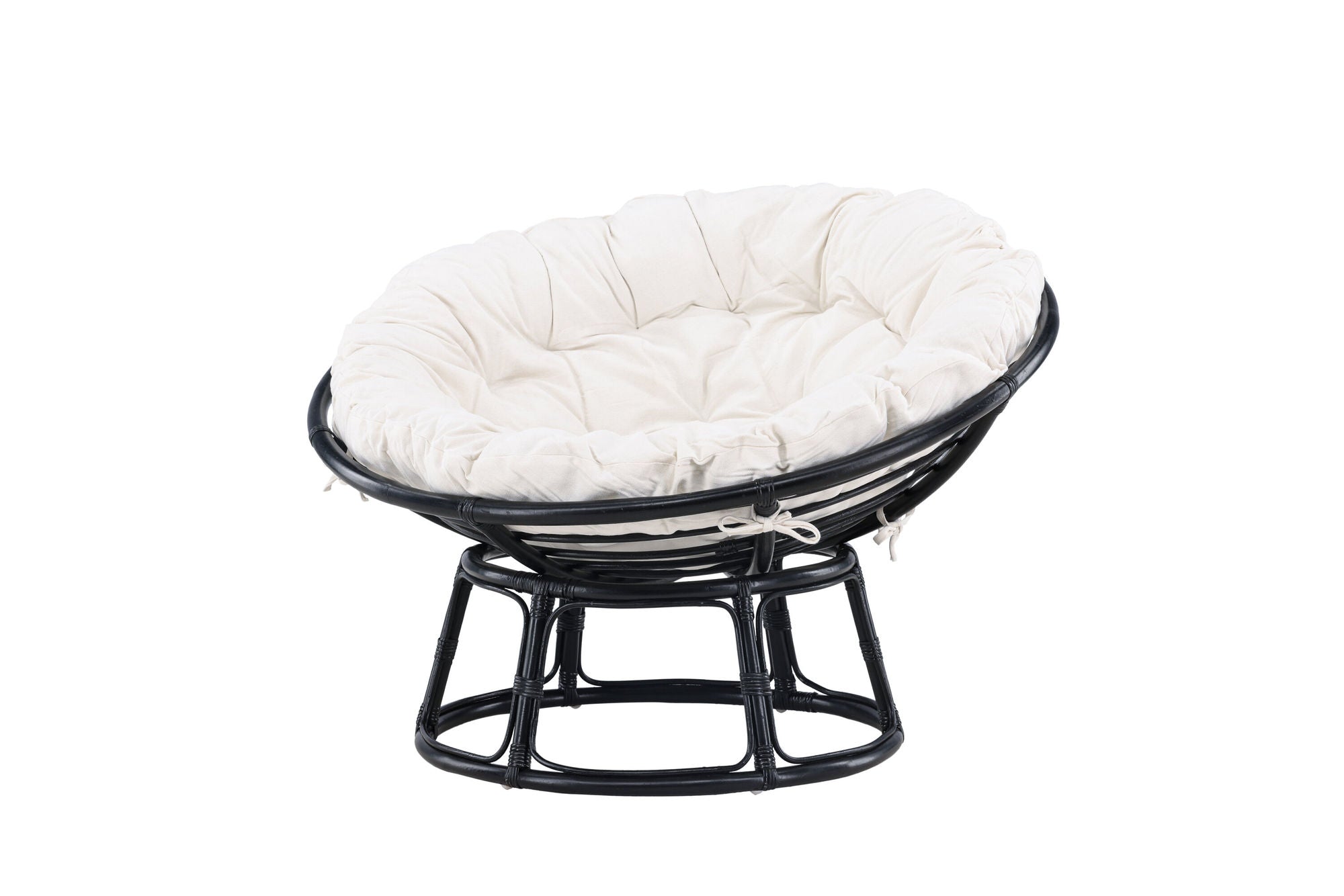 Venture Home Bonnie Loungechair - Black / Offwhite Polyester - Ersätter 7184-100
