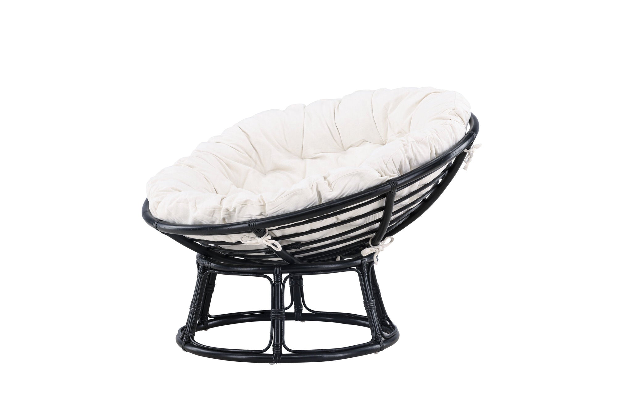 Venture Home Bonnie Loungechair - Black / Offwhite Polyester - Ersätter 7184-100