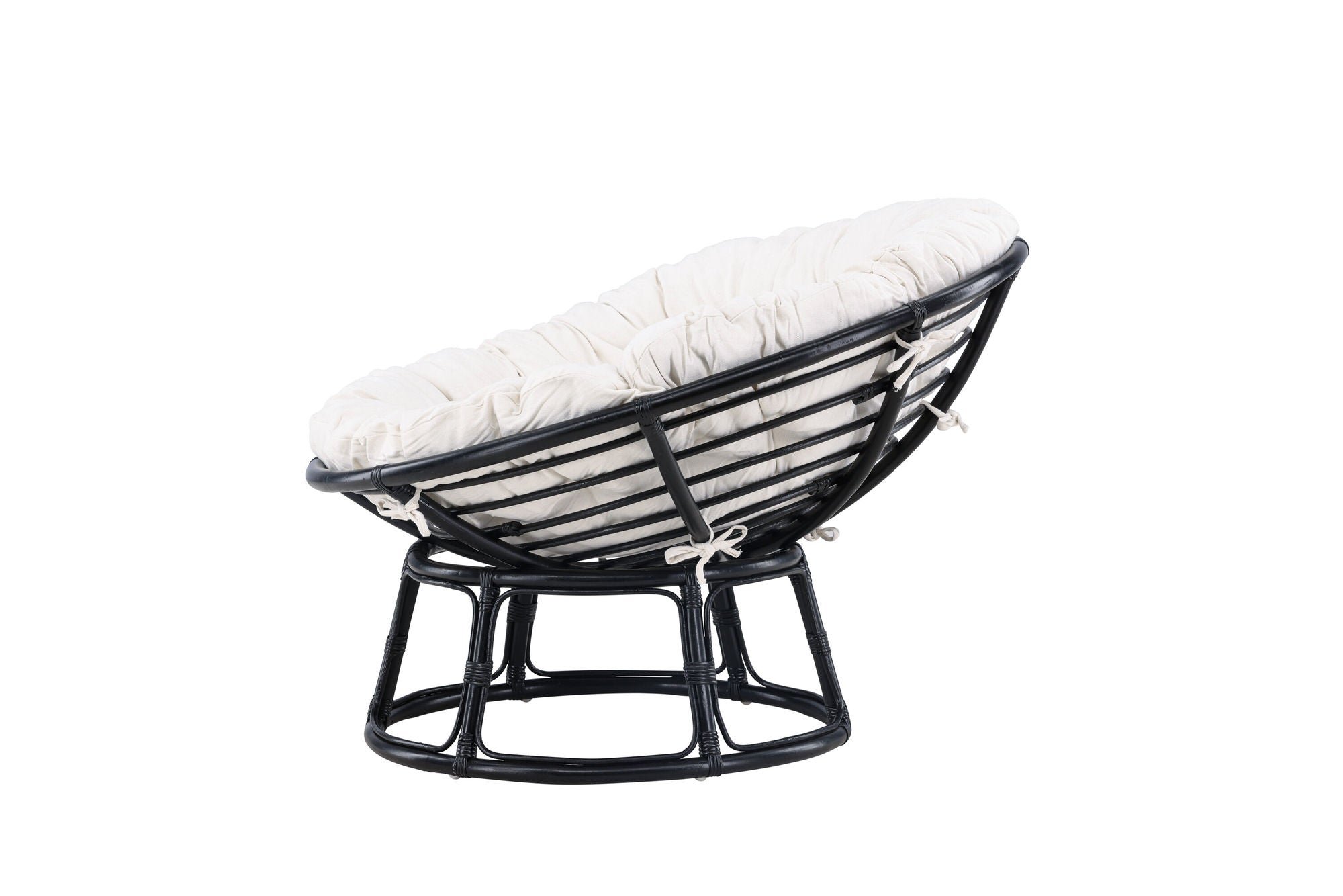 Venture Home Bonnie Loungechair - Black / Offwhite Polyester - Ersätter 7184-100