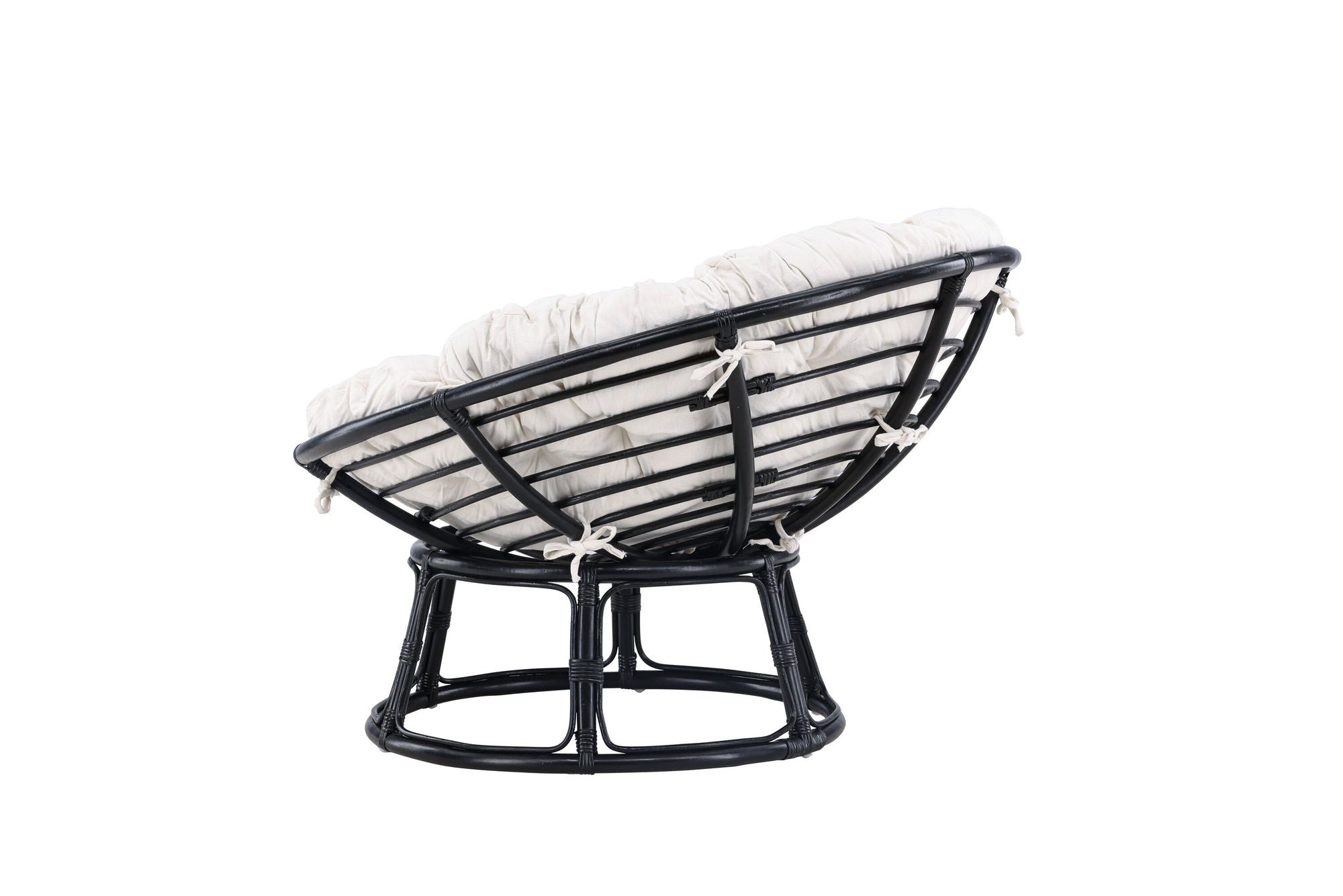 Venture Home Bonnie Loungechair - Black / Offwhite Polyester - Ersätter 7184-100