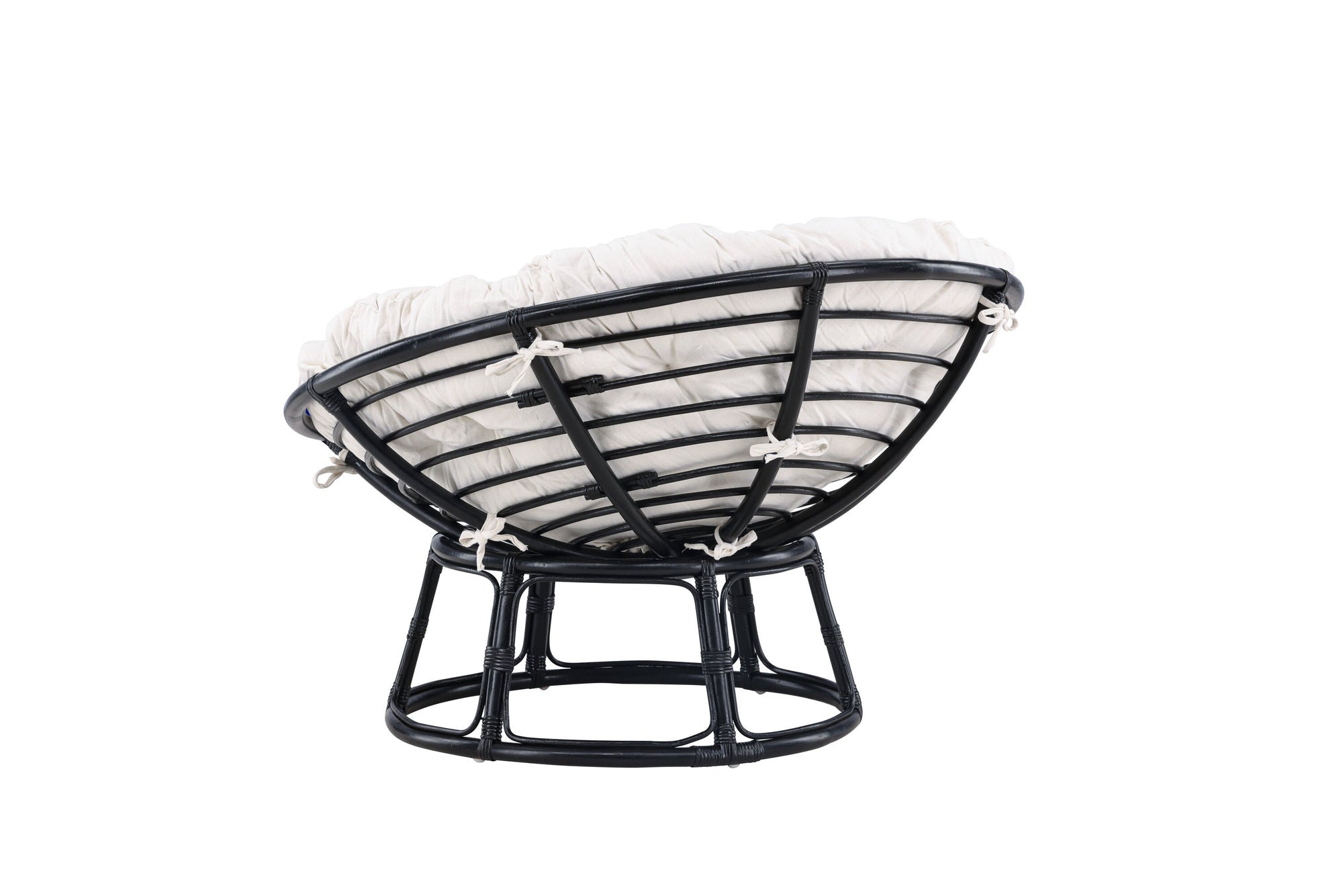 Venture Home Bonnie Loungechair - Black / Offwhite Polyester - Ersätter 7184-100