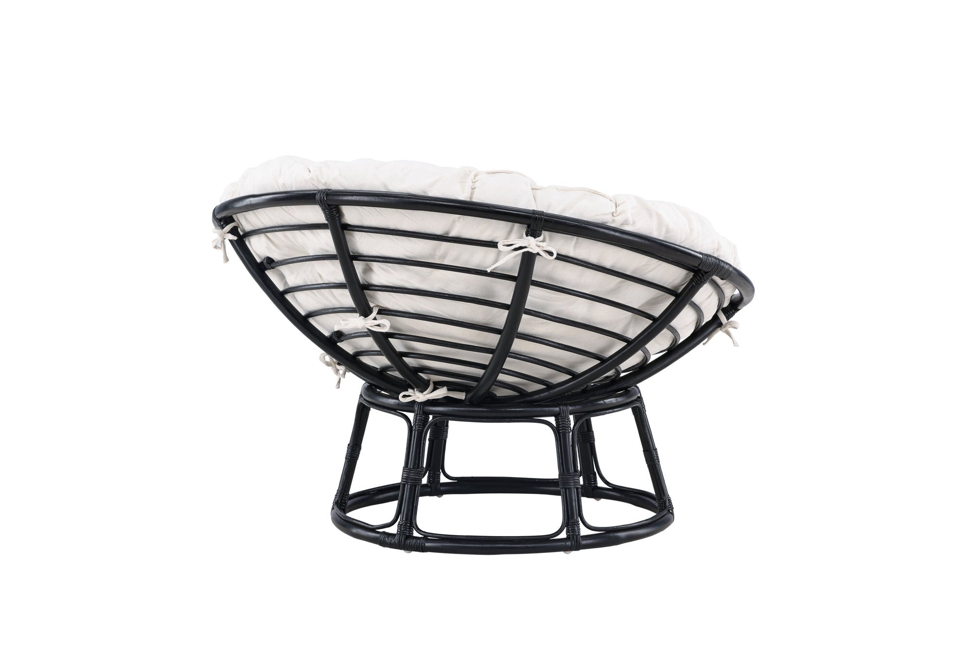 Venture Home Bonnie Loungechair - Black / Offwhite Polyester - Ersätter 7184-100