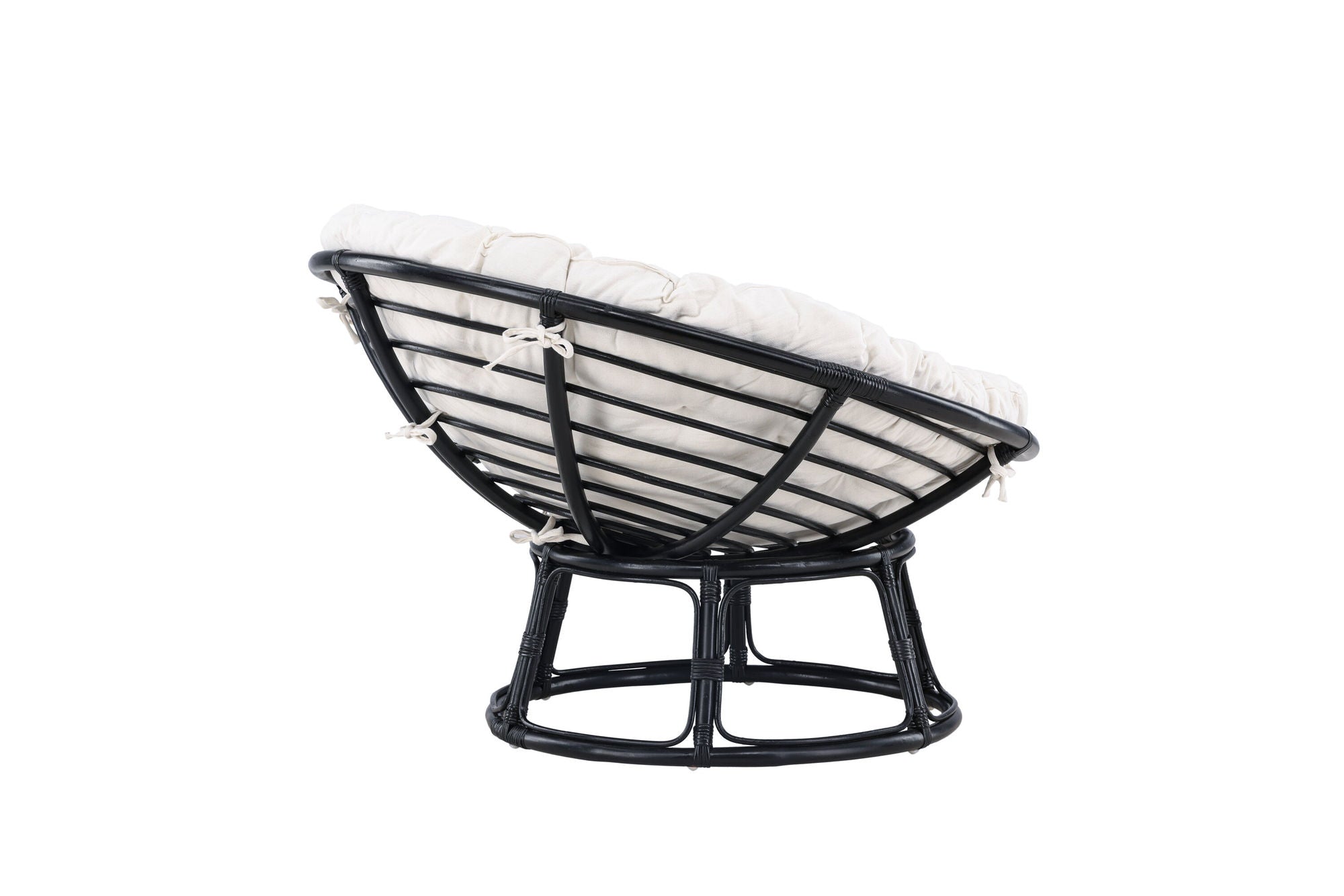 Venture Home Bonnie Loungechair - Black / Offwhite Polyester - Ersätter 7184-100