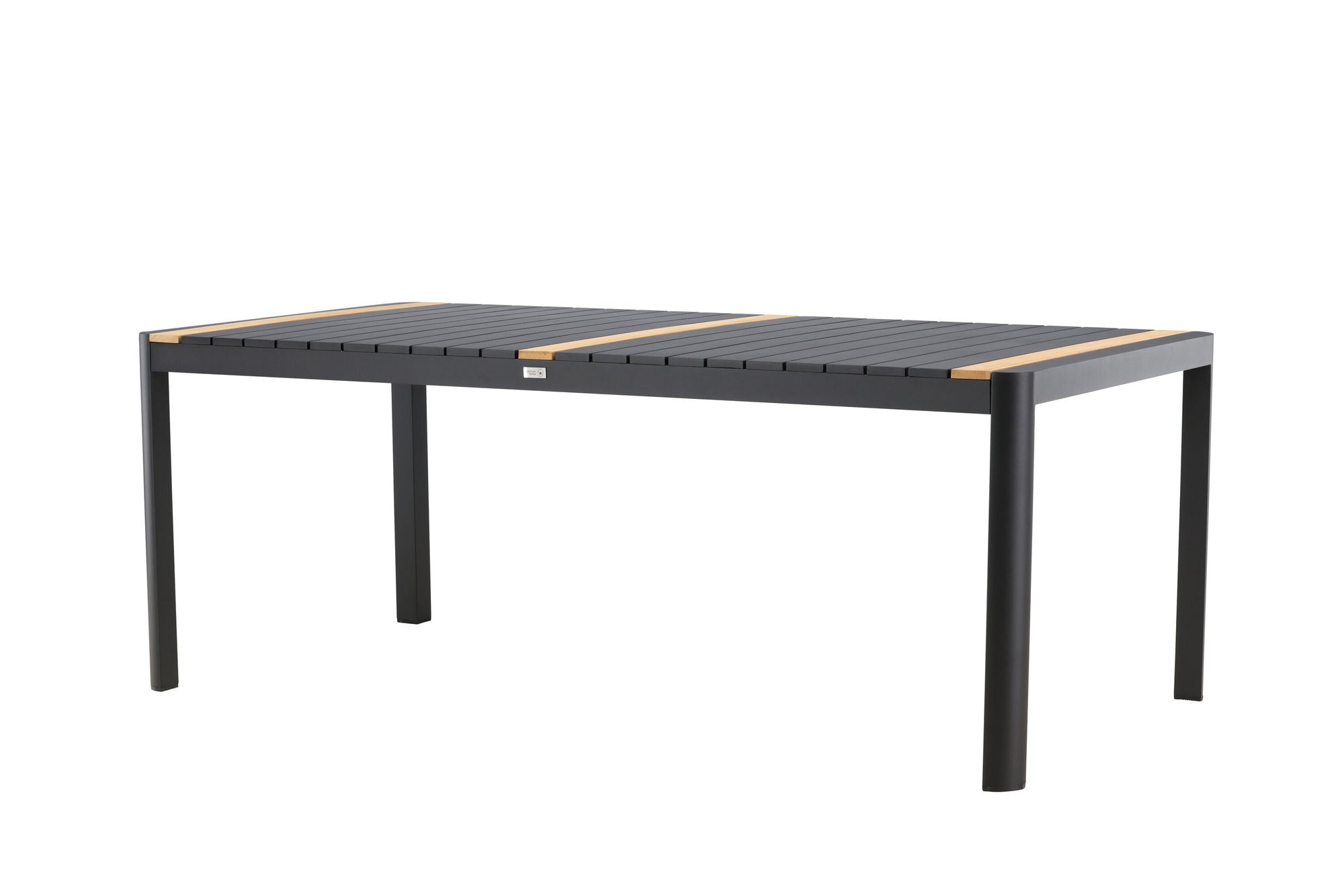 Venture Home Togo - spisebord- Black / Teak - Allu / Teak - 200*100