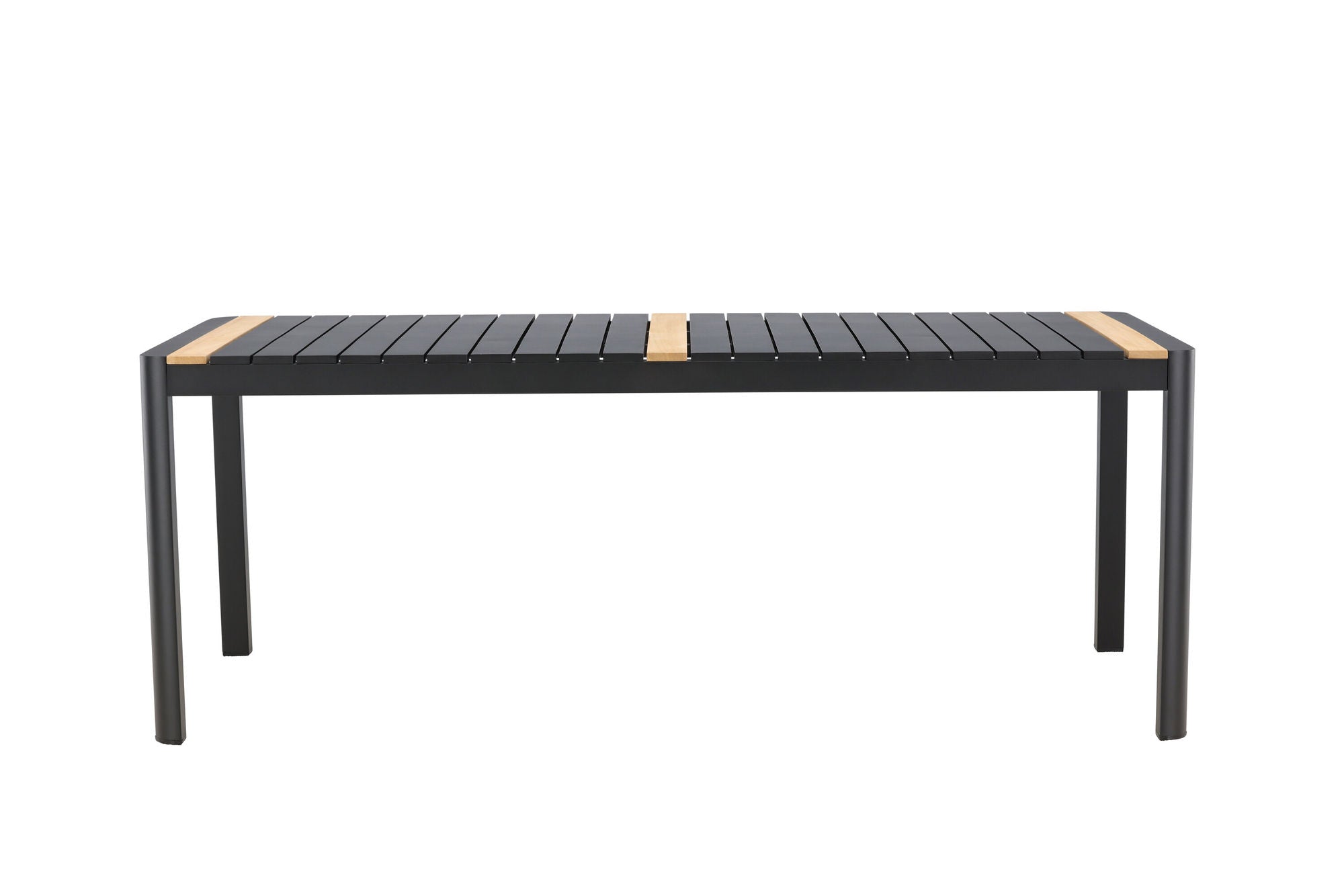 Venture Home Togo - spisebord- Black / Teak - Allu / Teak - 200*100