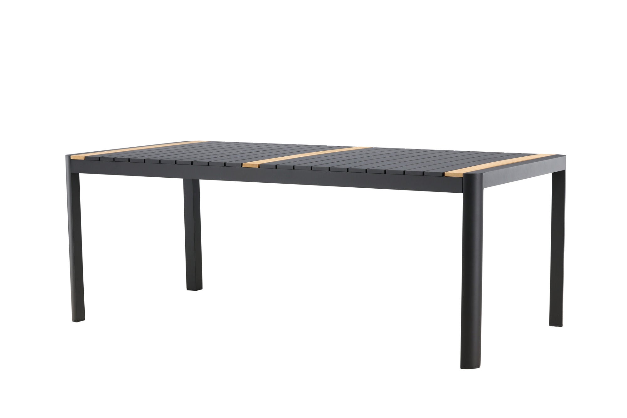 Venture Home Togo - spisebord- Black / Teak - Allu / Teak - 200*100
