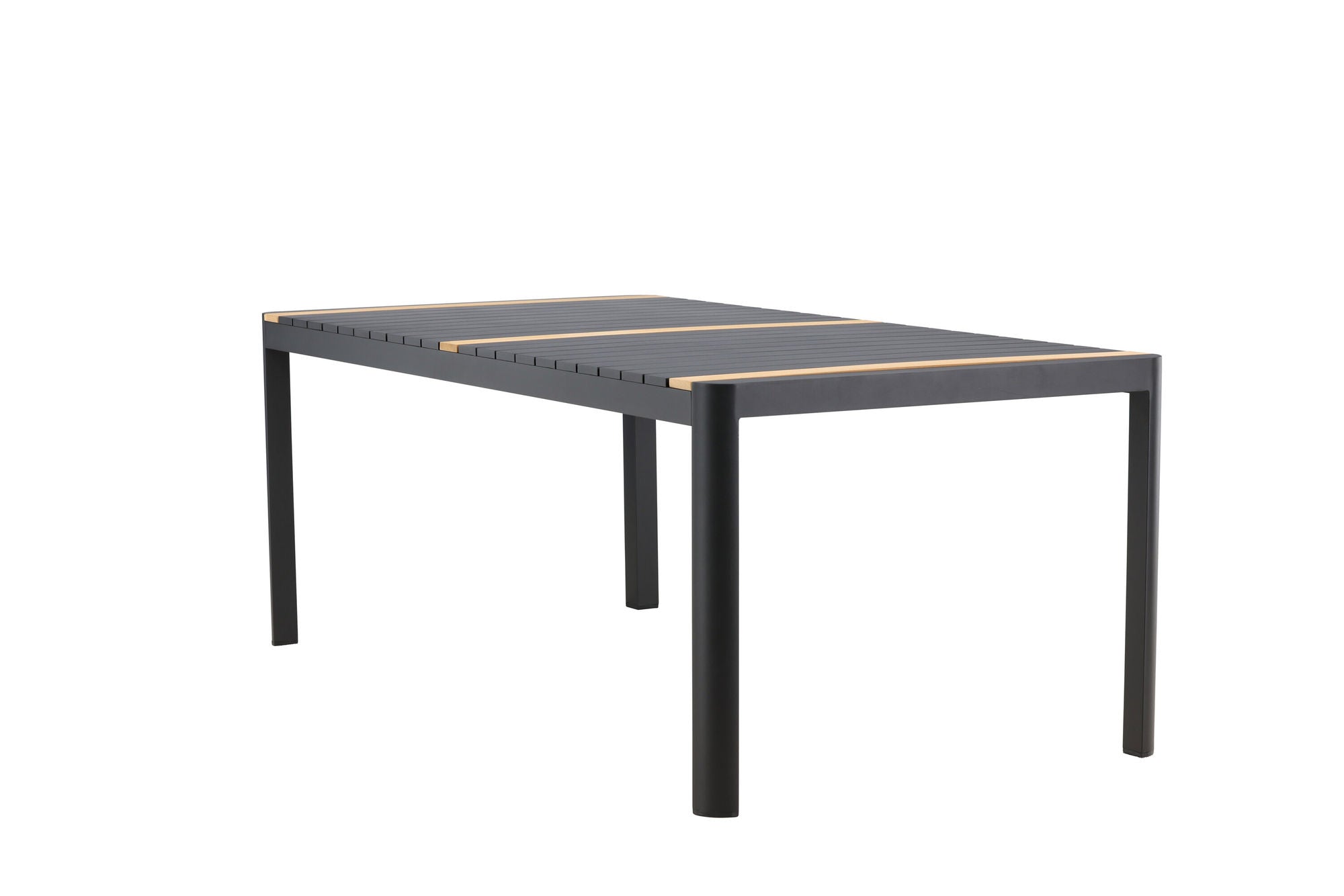 Venture Home Togo - spisebord- Black / Teak - Allu / Teak - 200*100