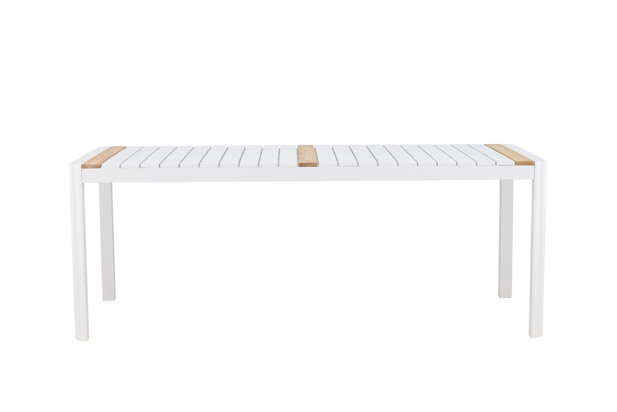 Venture Home Togo - spisebord- White / Teak - Allu / Teak - 200*100