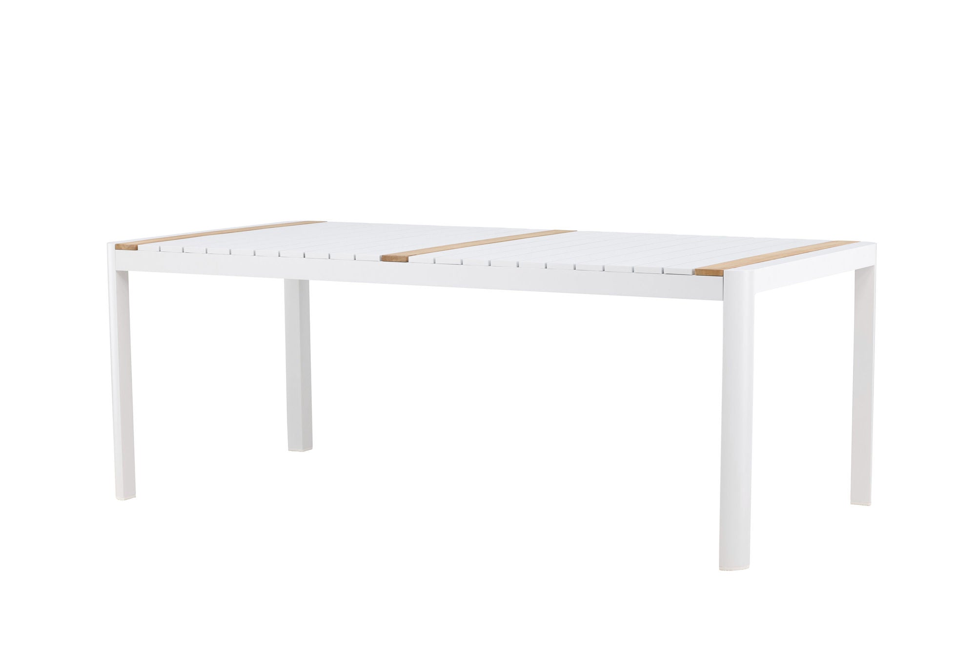 Venture Home Togo - spisebord- White / Teak - Allu / Teak - 200*100
