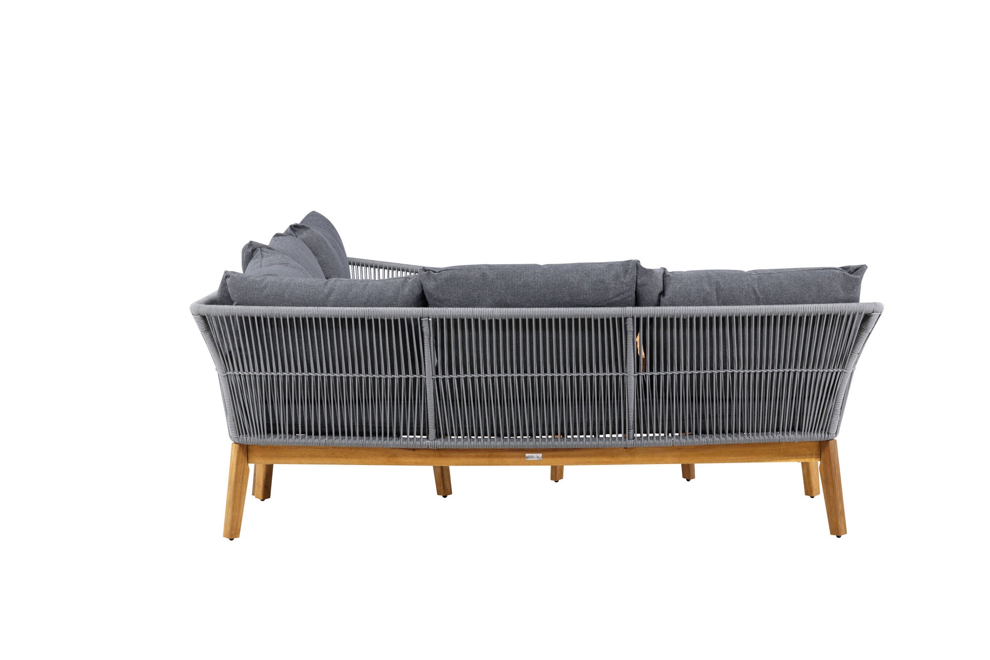 Venture Home Chania hjørne sofa - Grey/Acacia