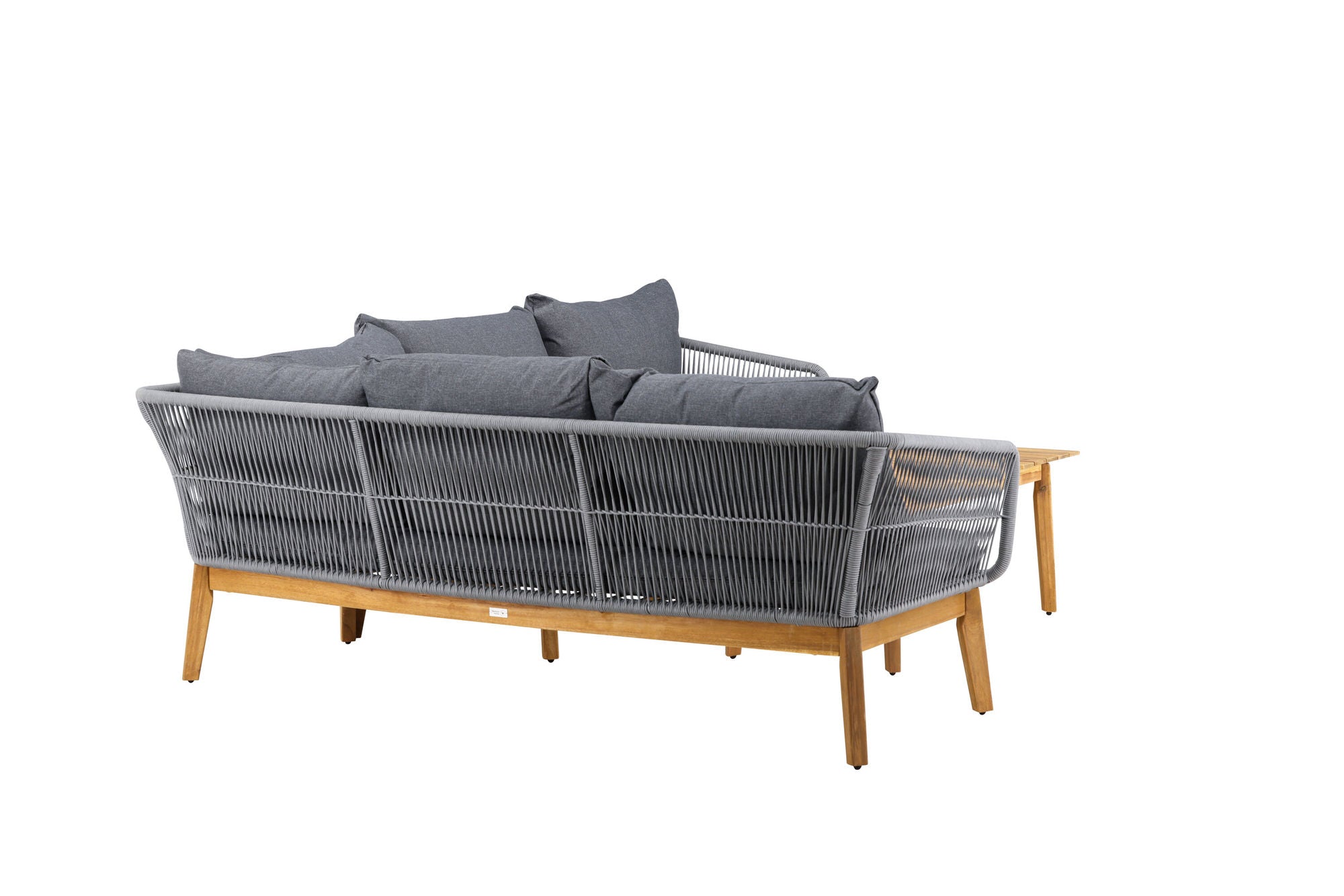 Venture Home Chania hjørne sofa - Grey/Acacia