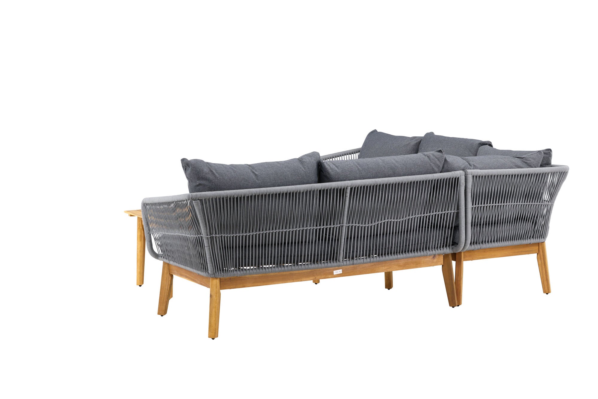 Venture Home Chania hjørne sofa - Grey/Acacia