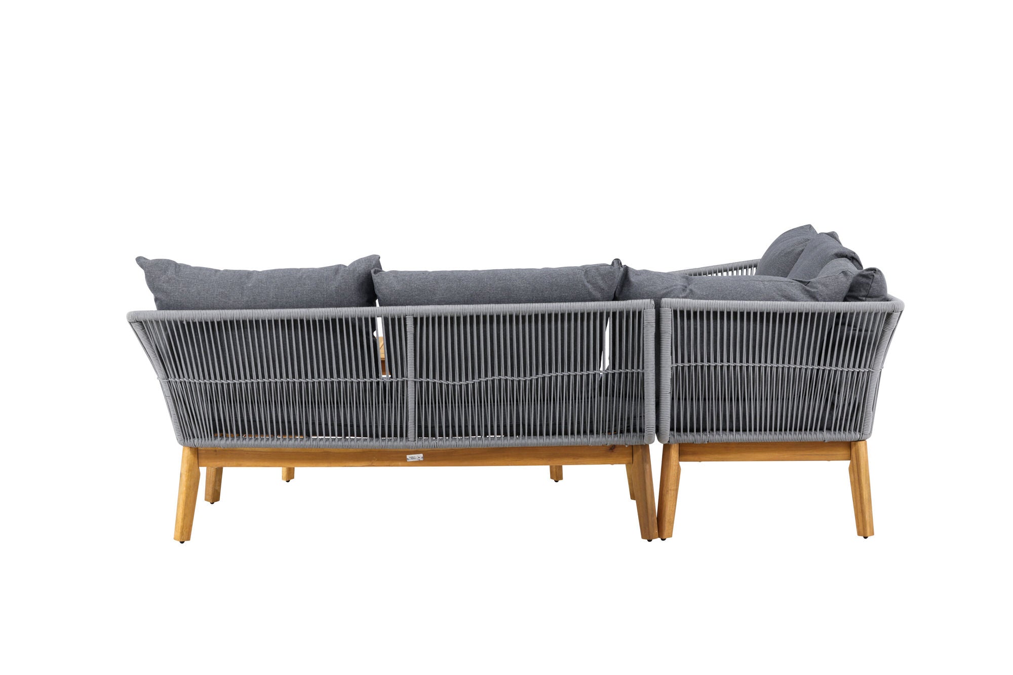 Venture Home Chania hjørne sofa - Grey/Acacia