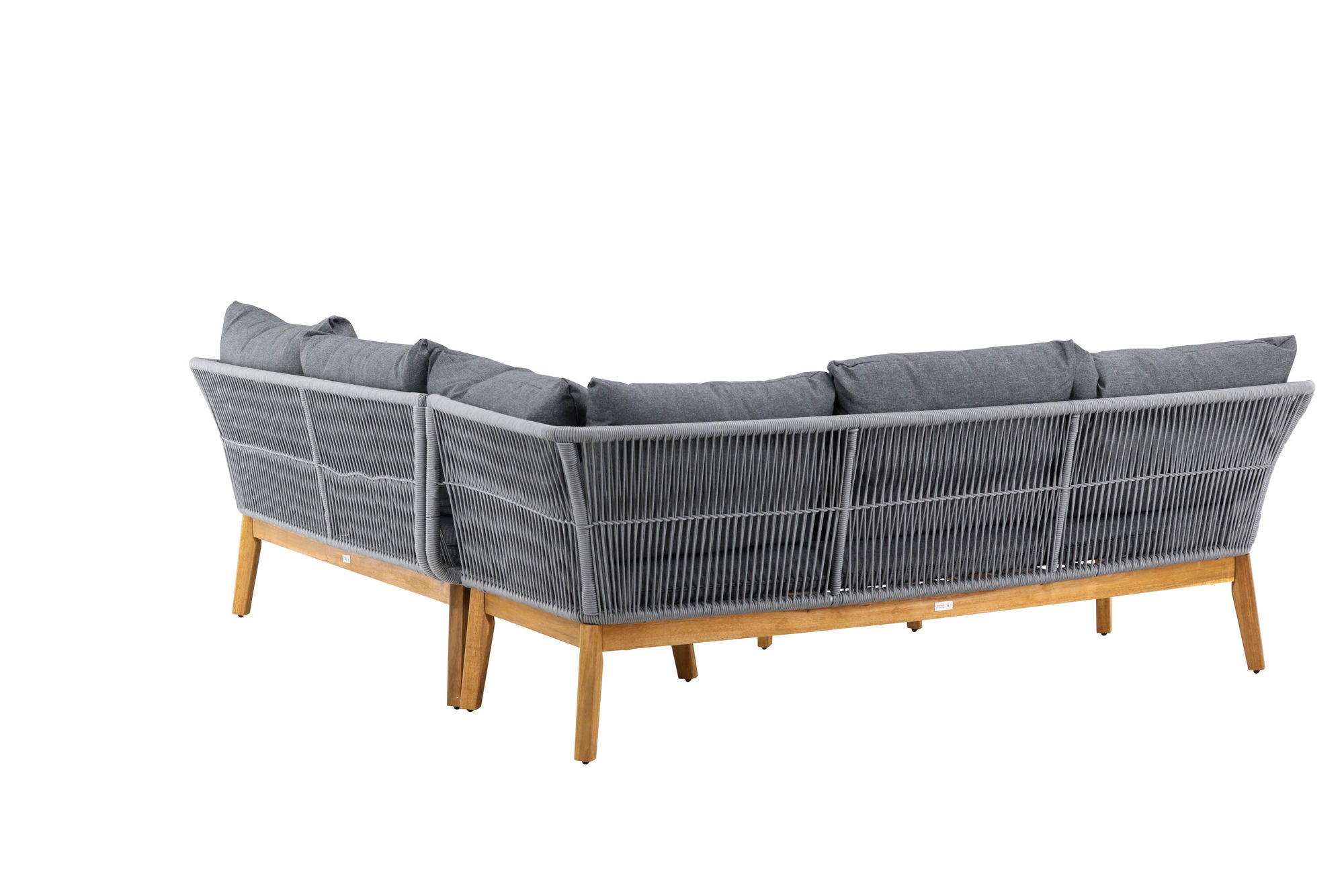 Venture Home Chania hjørne sofa - Grey/Acacia