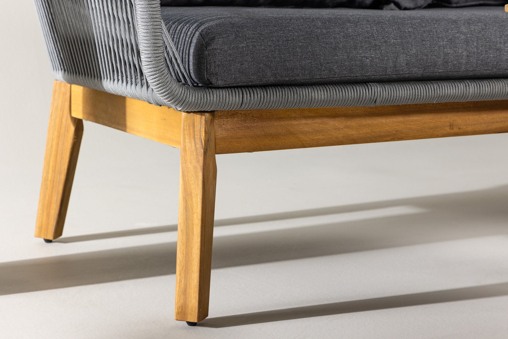 Venture Home Chania hjørne sofa - Grey/Acacia