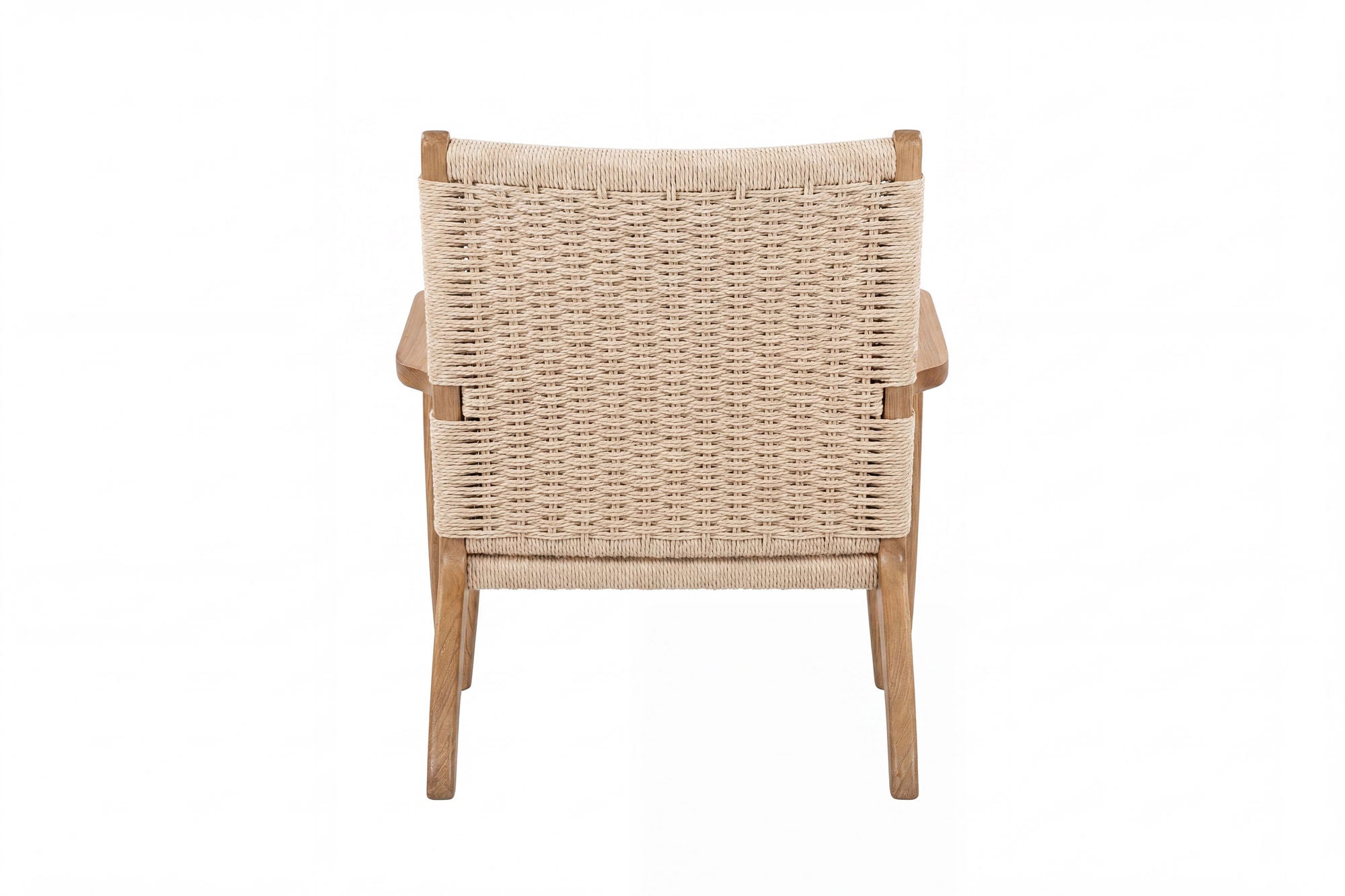 Vind Lazy Armchair - Whitewash/ Beige