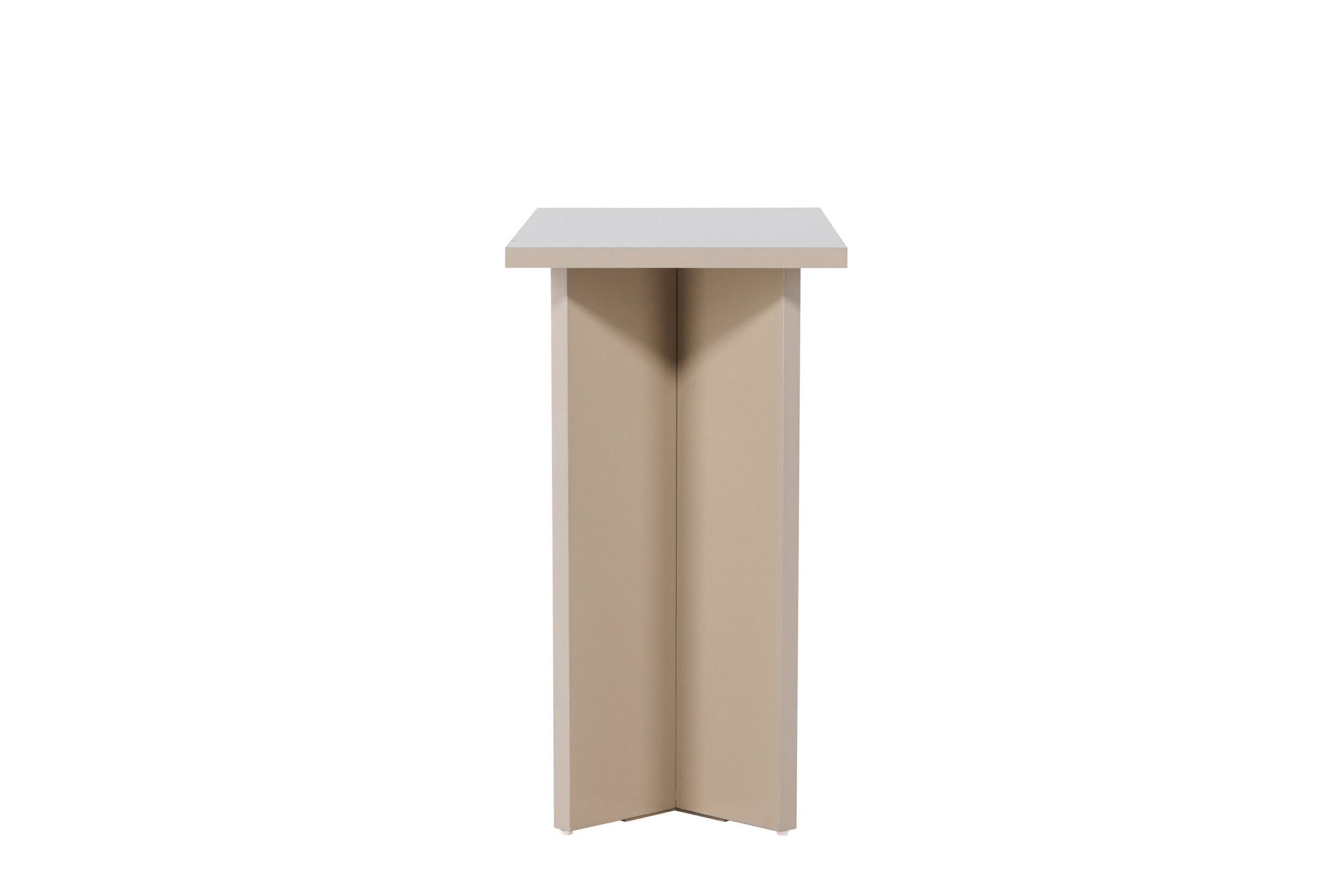 Vind Kristansund skrivebord - Beige / Beige MDF