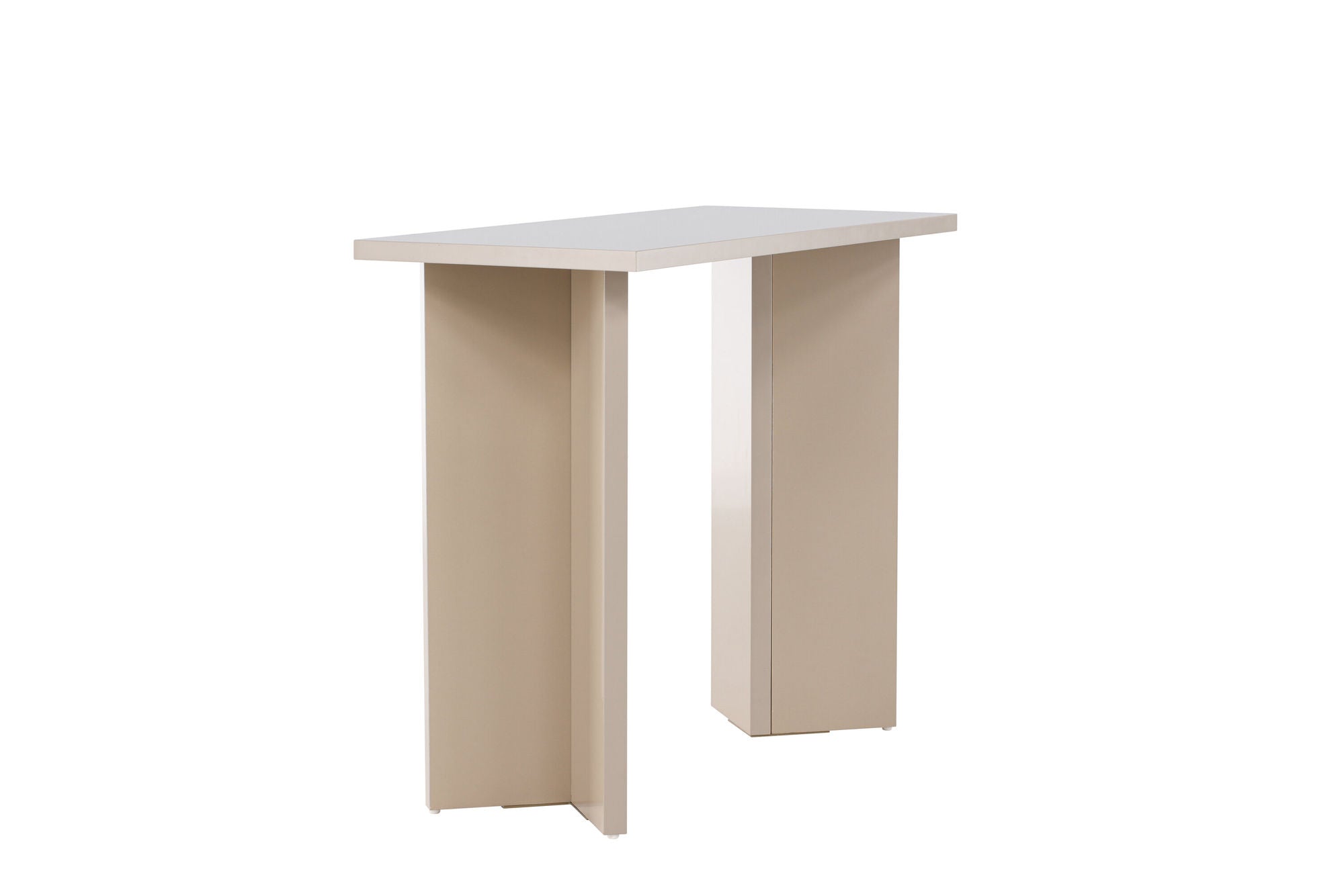 Vind Kristansund skrivebord - Beige / Beige MDF