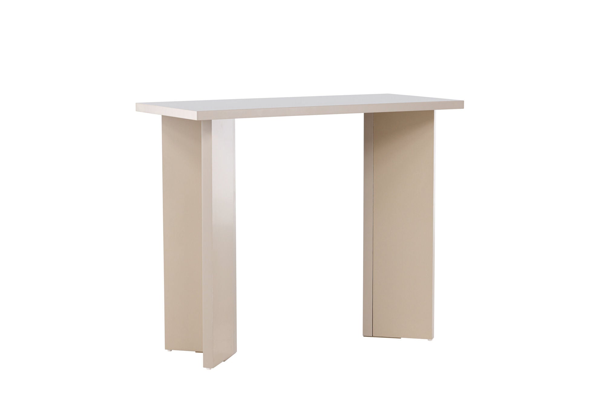 Vind Kristansund skrivebord - Beige / Beige MDF
