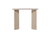 Vind Kristansund skrivebord - Beige / Beige MDF