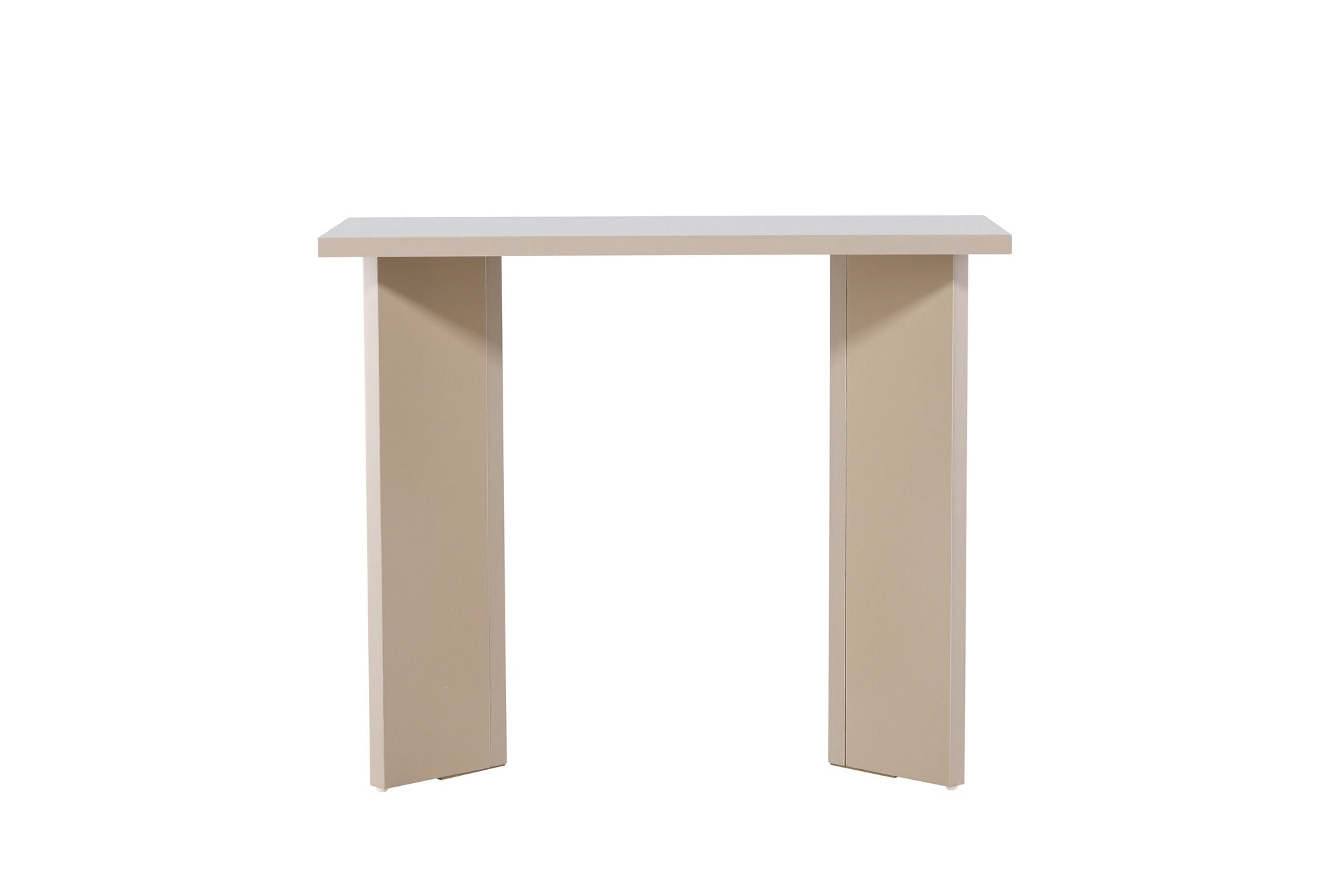 Vind Kristansund skrivebord - Beige / Beige MDF