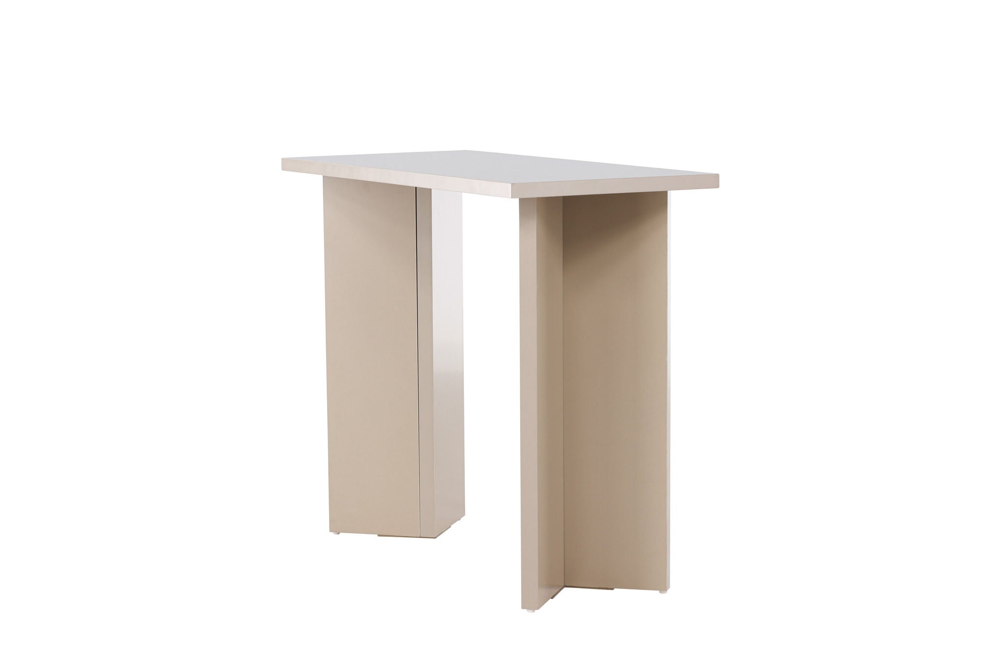 Vind Kristansund skrivebord - Beige / Beige MDF