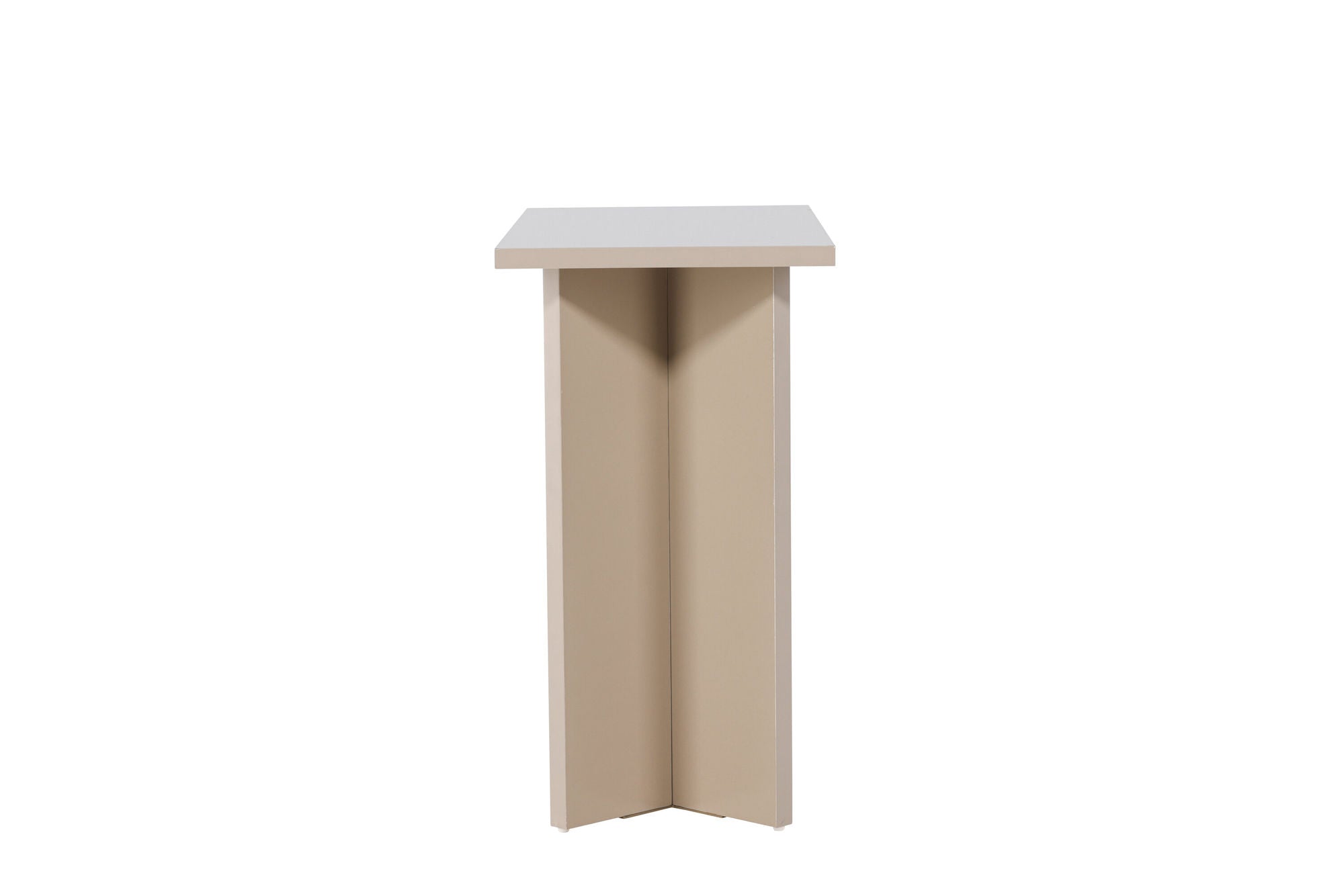 Vind Kristansund skrivebord - Beige / Beige MDF