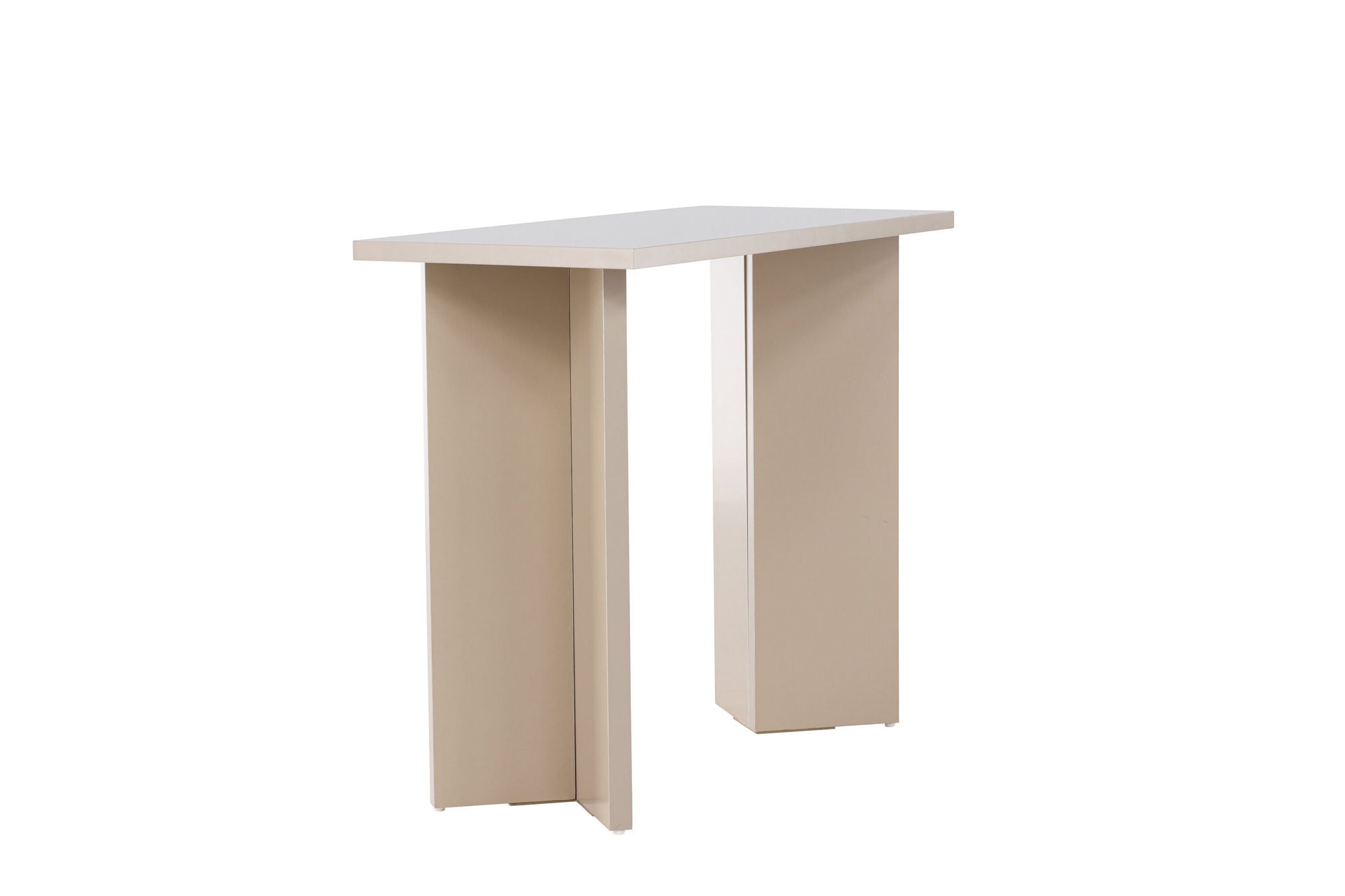 Vind Kristansund skrivebord - Beige / Beige MDF