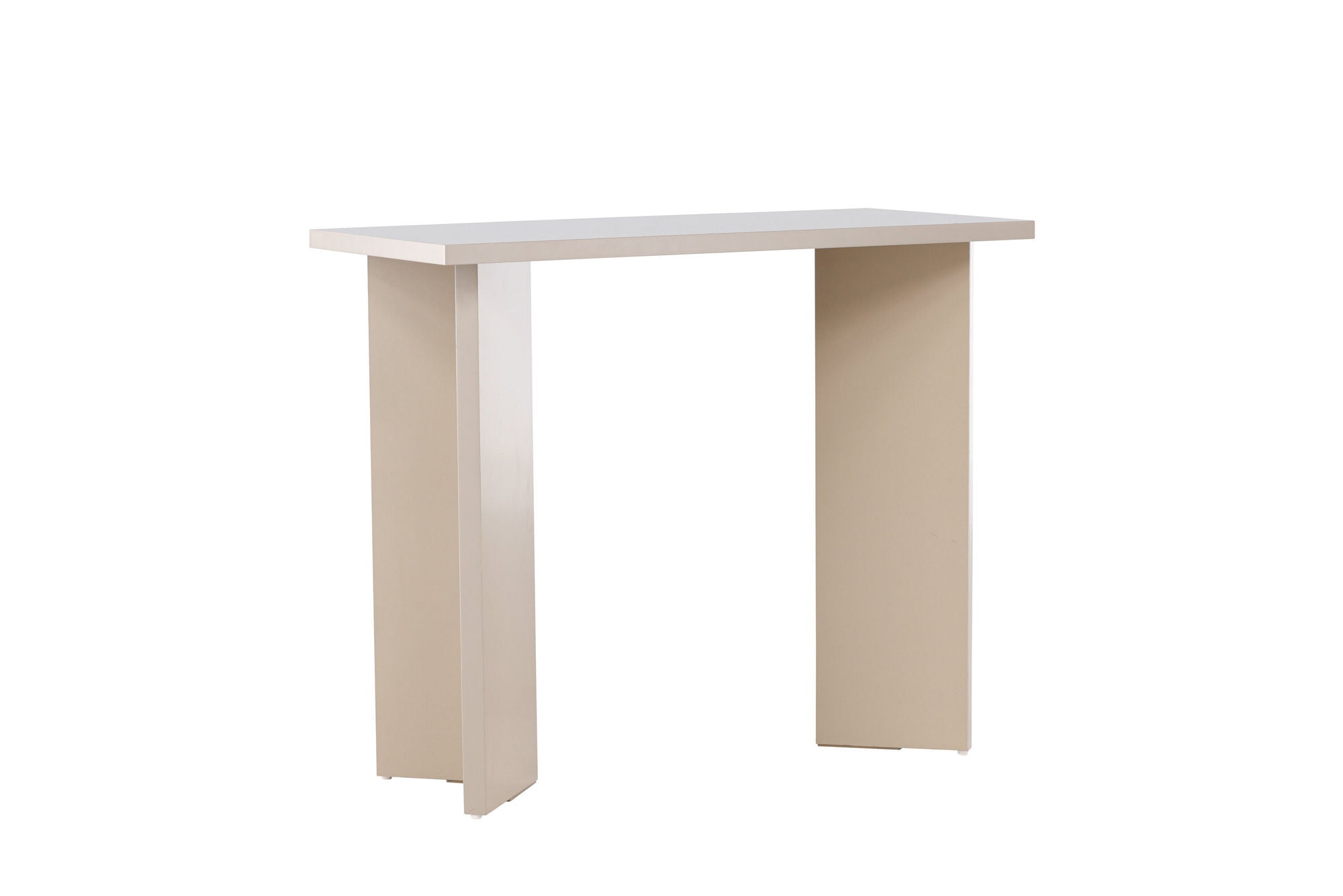 Vind Kristansund skrivebord - Beige / Beige MDF