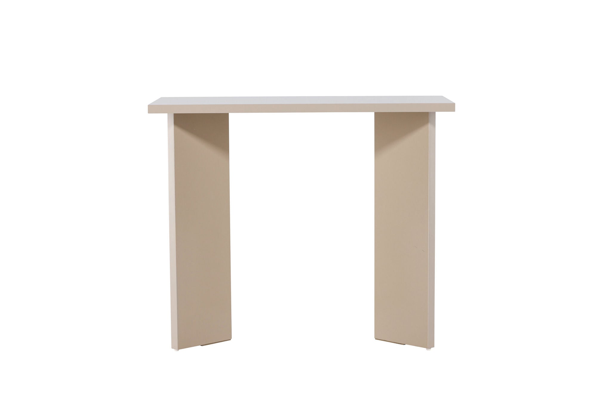 Vind Kristansund skrivebord - Beige / Beige MDF