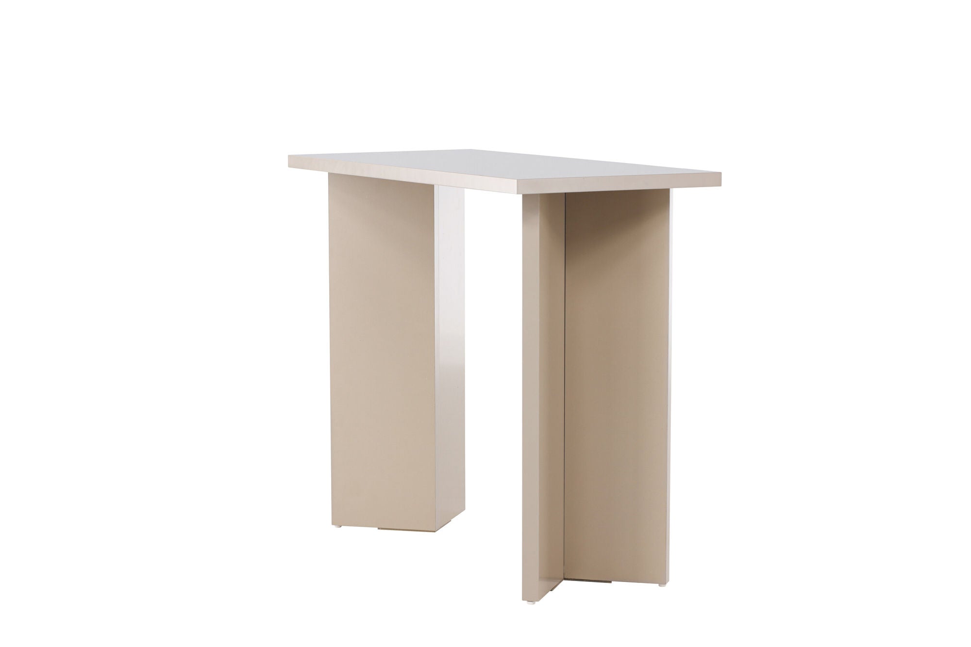 Vind Kristansund skrivebord - Beige / Beige MDF
