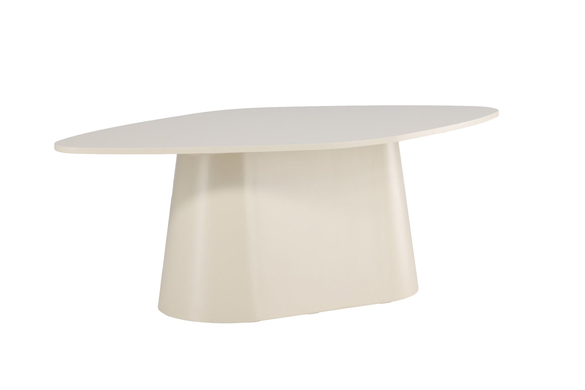 Vind Diamond spisebord 210x110x75 cm - MDF Beige PU Lacquer Painting FSC 100%